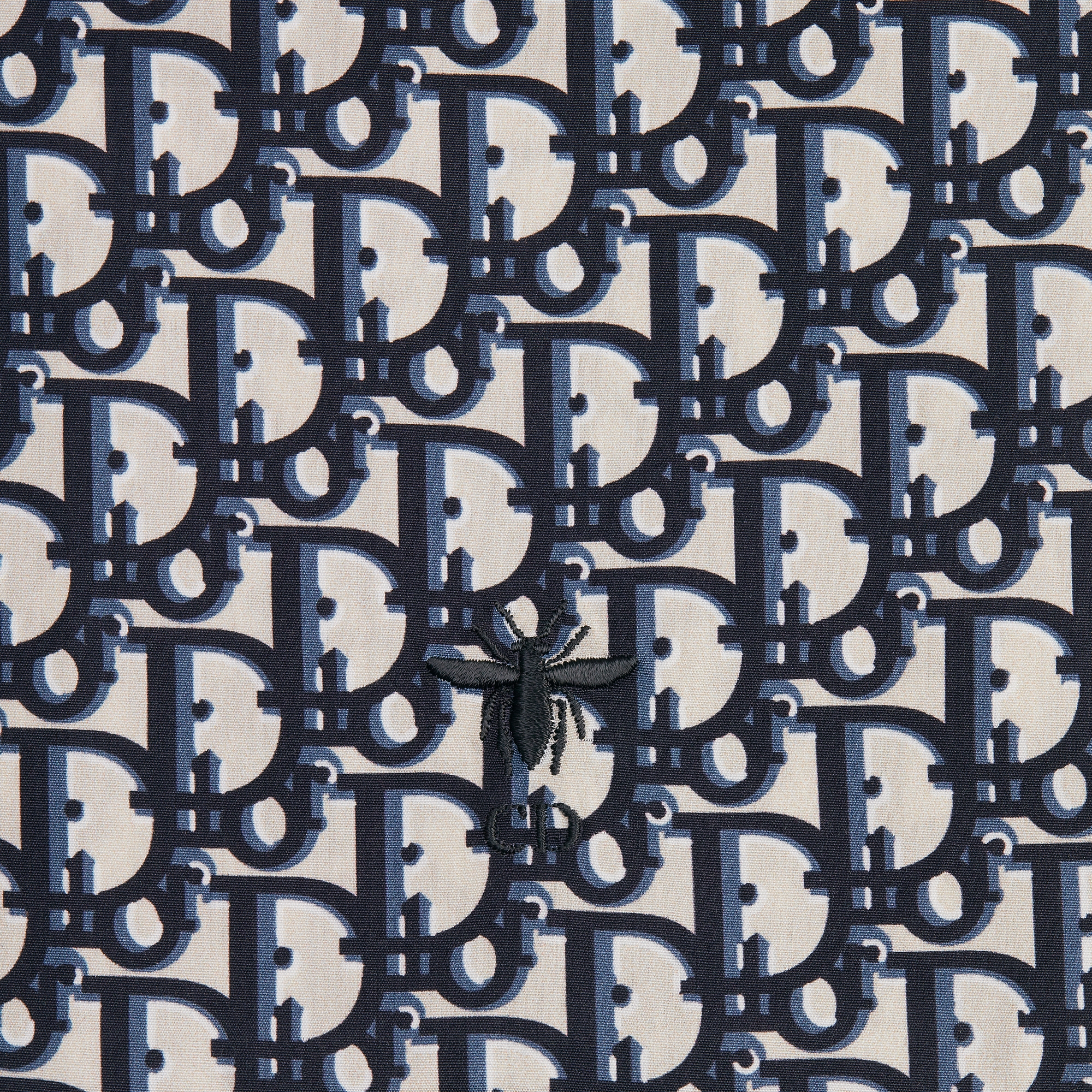 One-Piece Swimsuit Blue Dior Oblique Technical Fabric E09