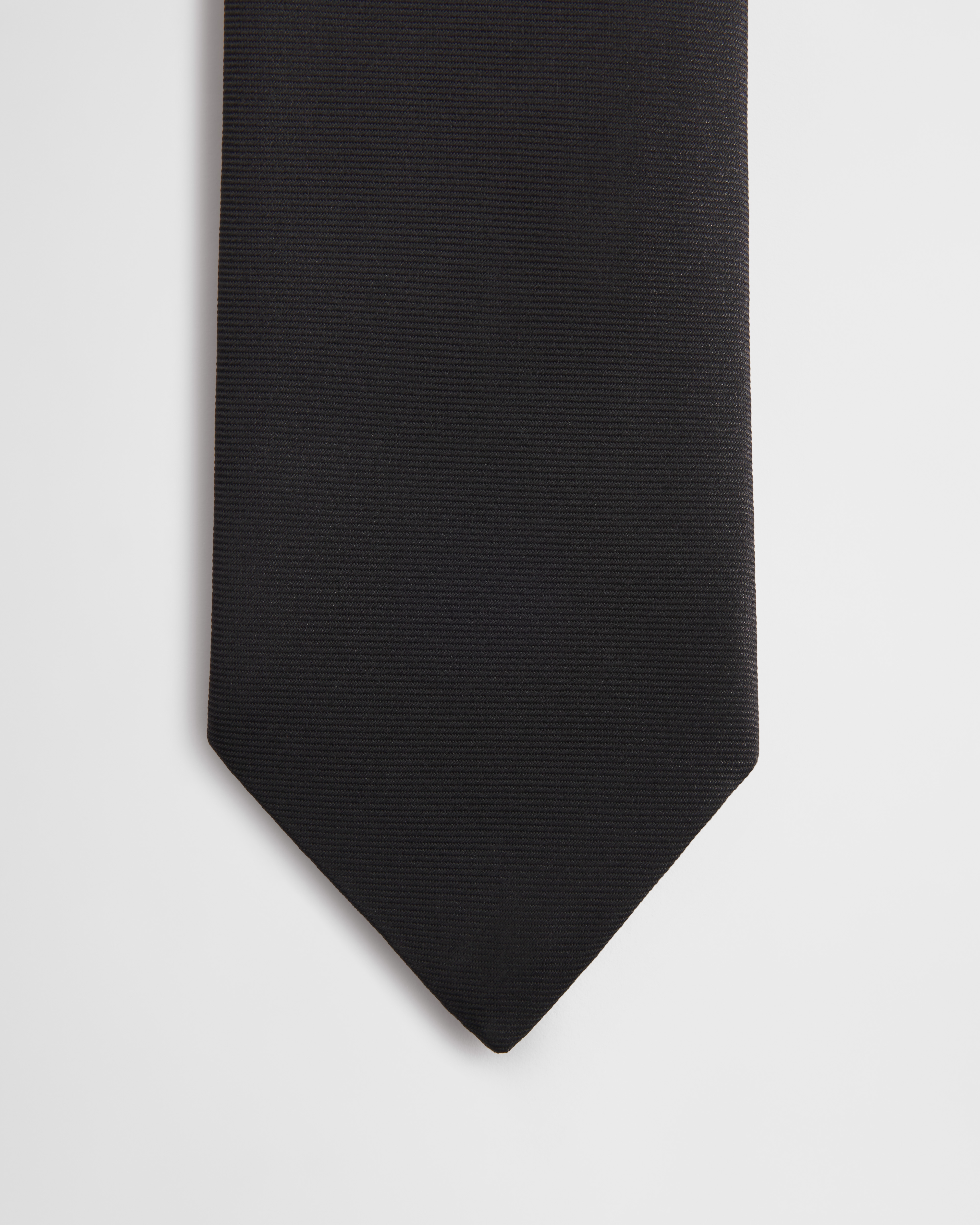 Striped Dior Oblique Tie Black, White and Gray Silk E09