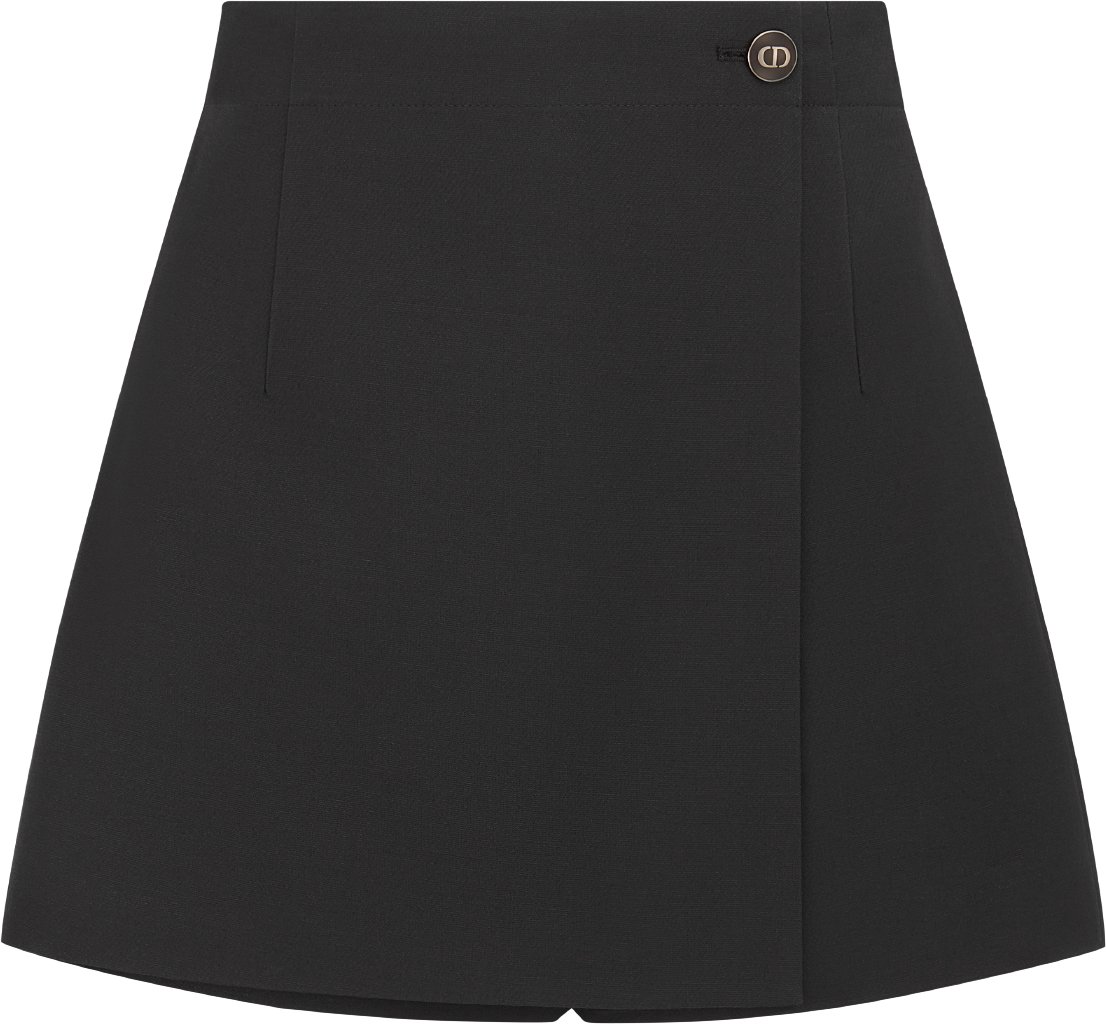 Skort with CD Button Front view Front view