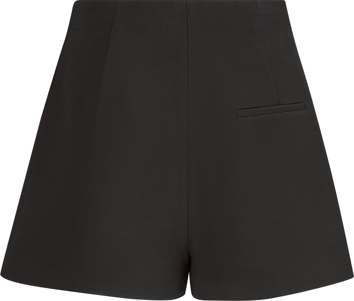 Skort with CD Button Back view