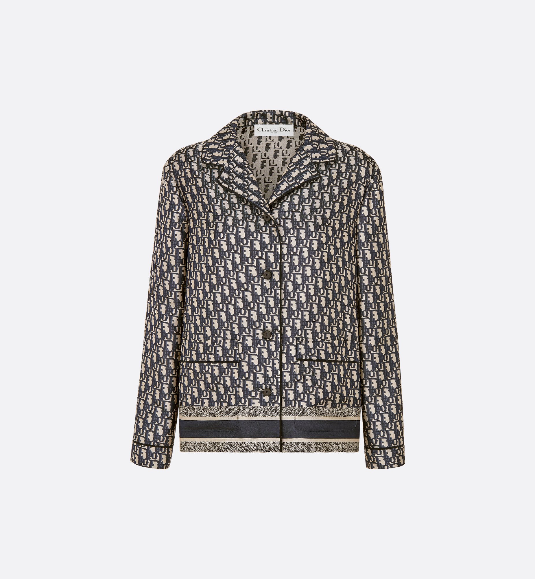 DIOR | Dior Chez Moi シャツ ディオール オブリーク シルクツイル DIOR | Dior Chez Moi シャツ ディオール オブリーク シルクツイル