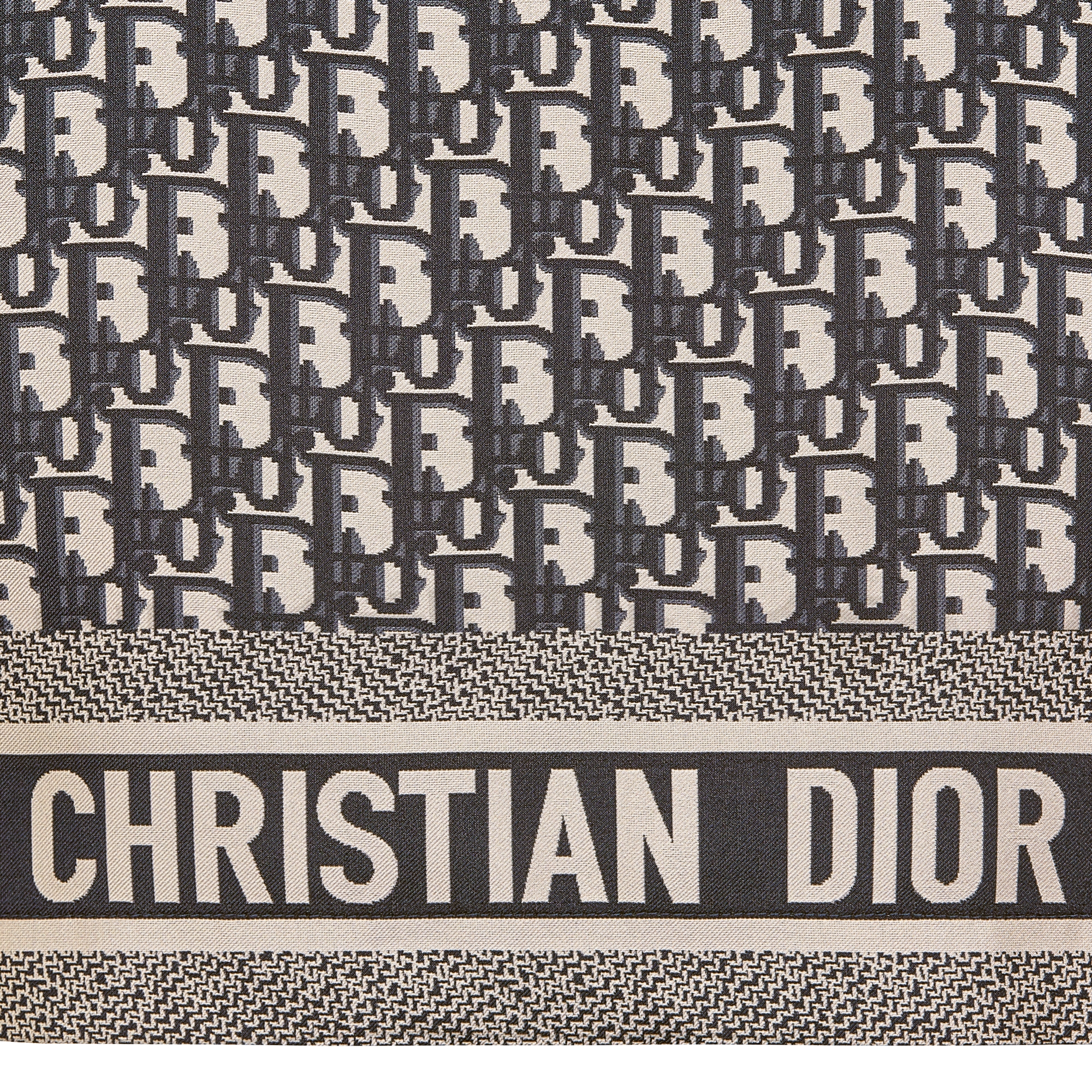 Chemise Dior Chez Moi Sergé de soie à motif Dior Oblique bleu | DIOR