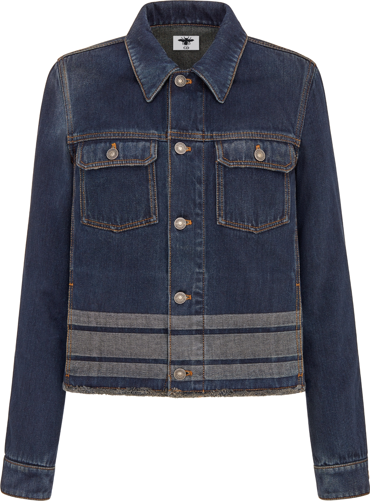 Dior black denim jacket hotsell