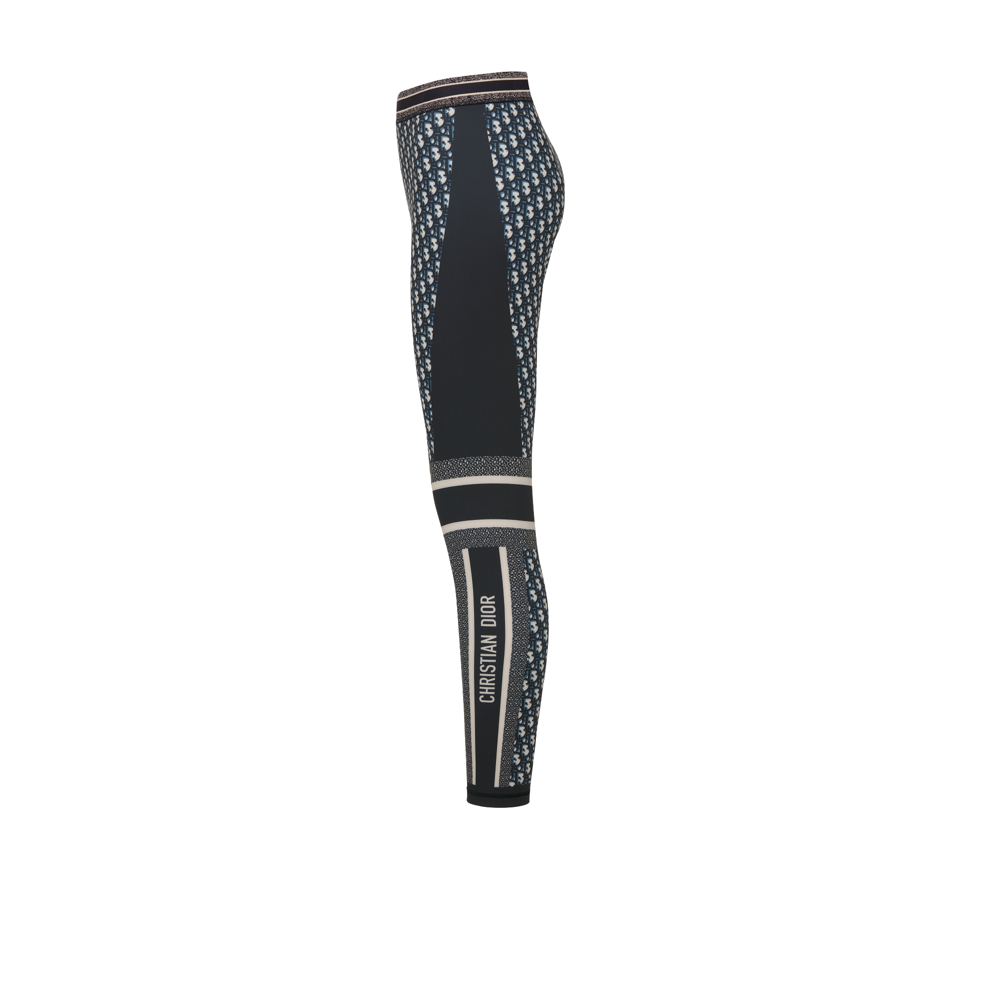 DiorAlps Leggings Blue Dior Oblique Technical Jersey E02