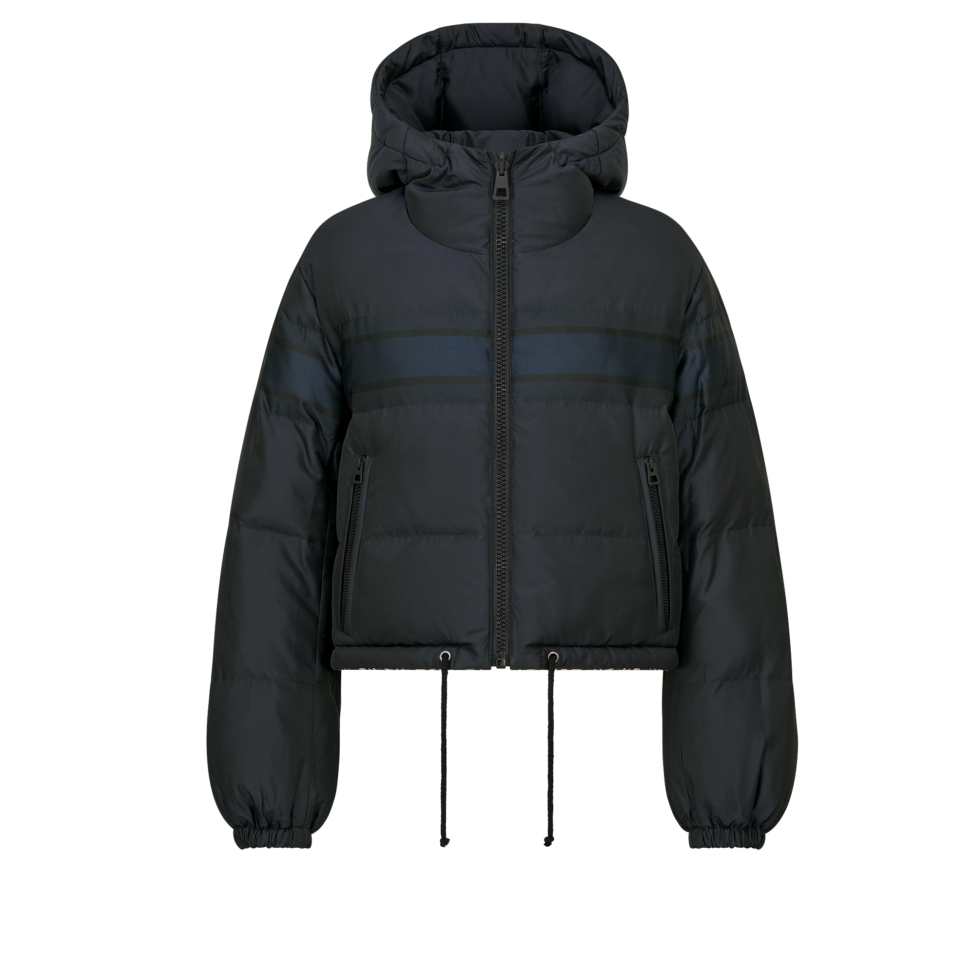 Reversible Cropped Puffer Jacket