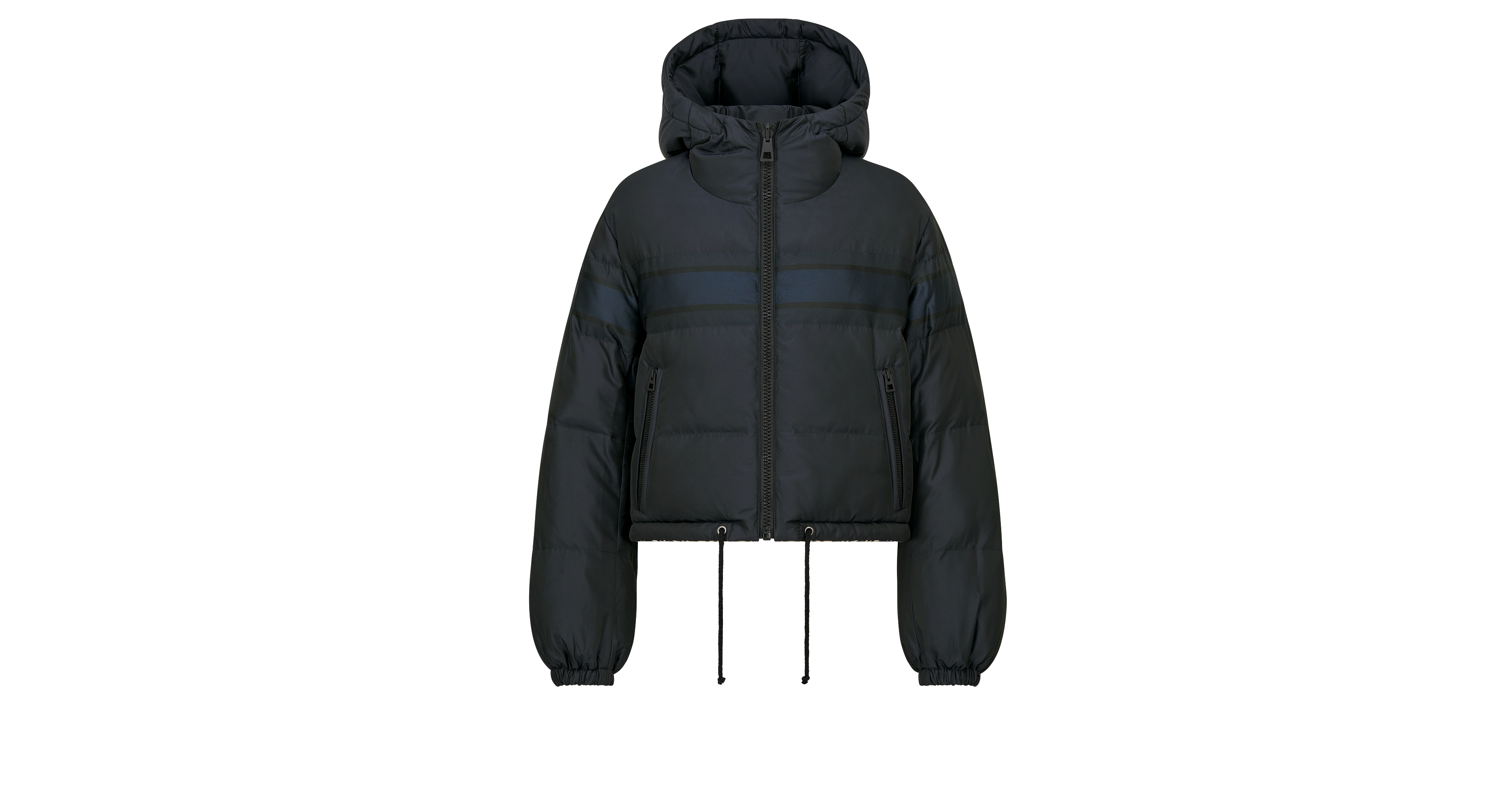Reversible Cropped Puffer Jacket