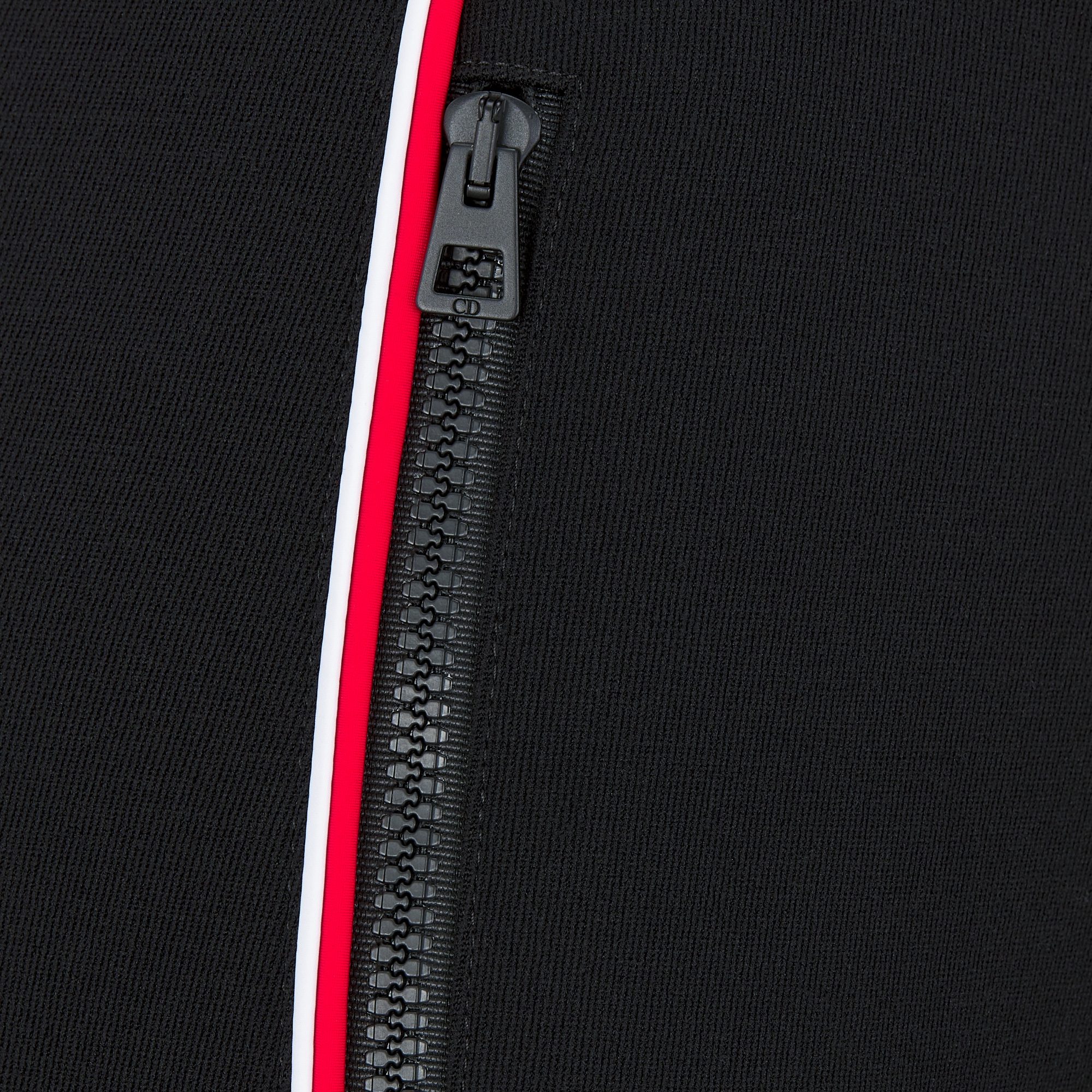 Wijduitlopende skibroek uit de DiorAlps-lijn Zwarte technische stof E09