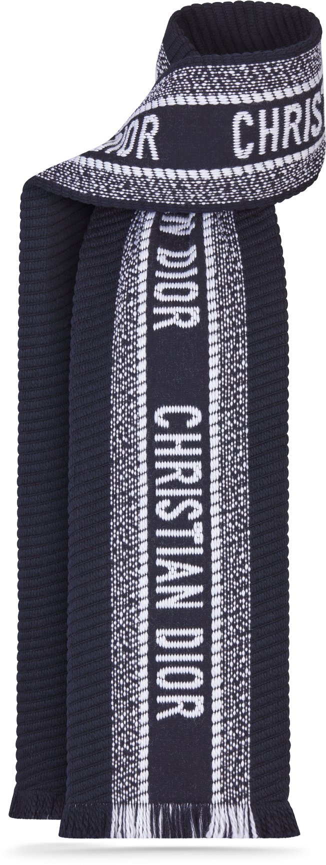 Dior Oblique University Reversible Scarf aria_woman_viewcode_e01