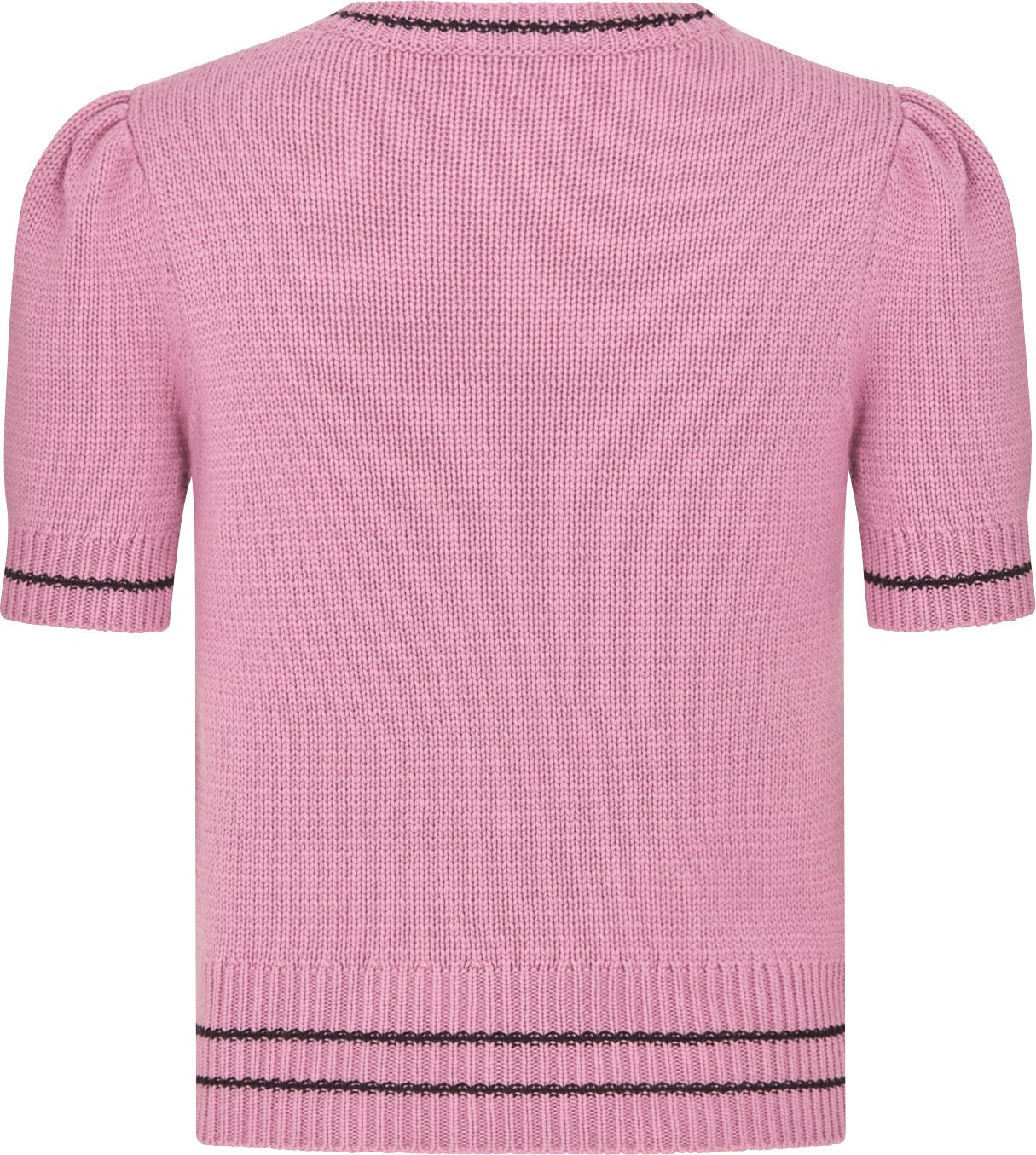 Short-Sleeved Sweater Back view
