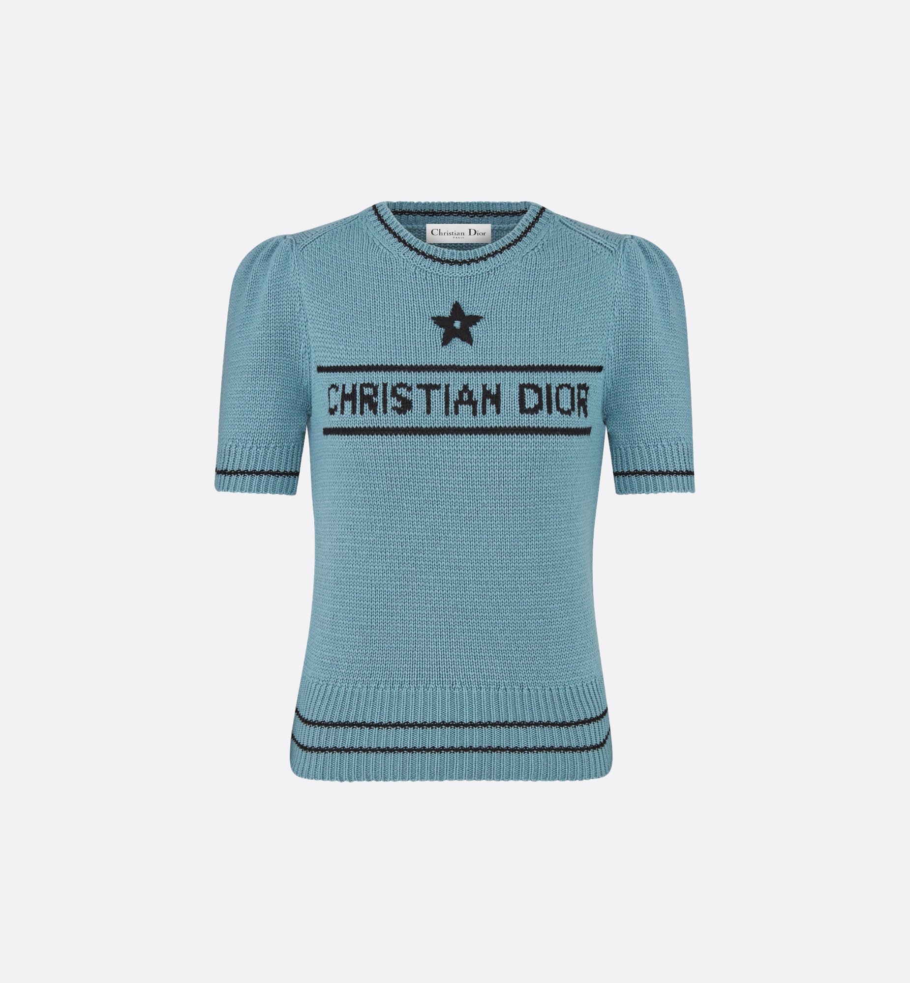 DIOR | ショートスリーブ セーター ウール & カシミヤ ニット DIOR | ショートスリーブ セーター ウール & カシミヤ ニット