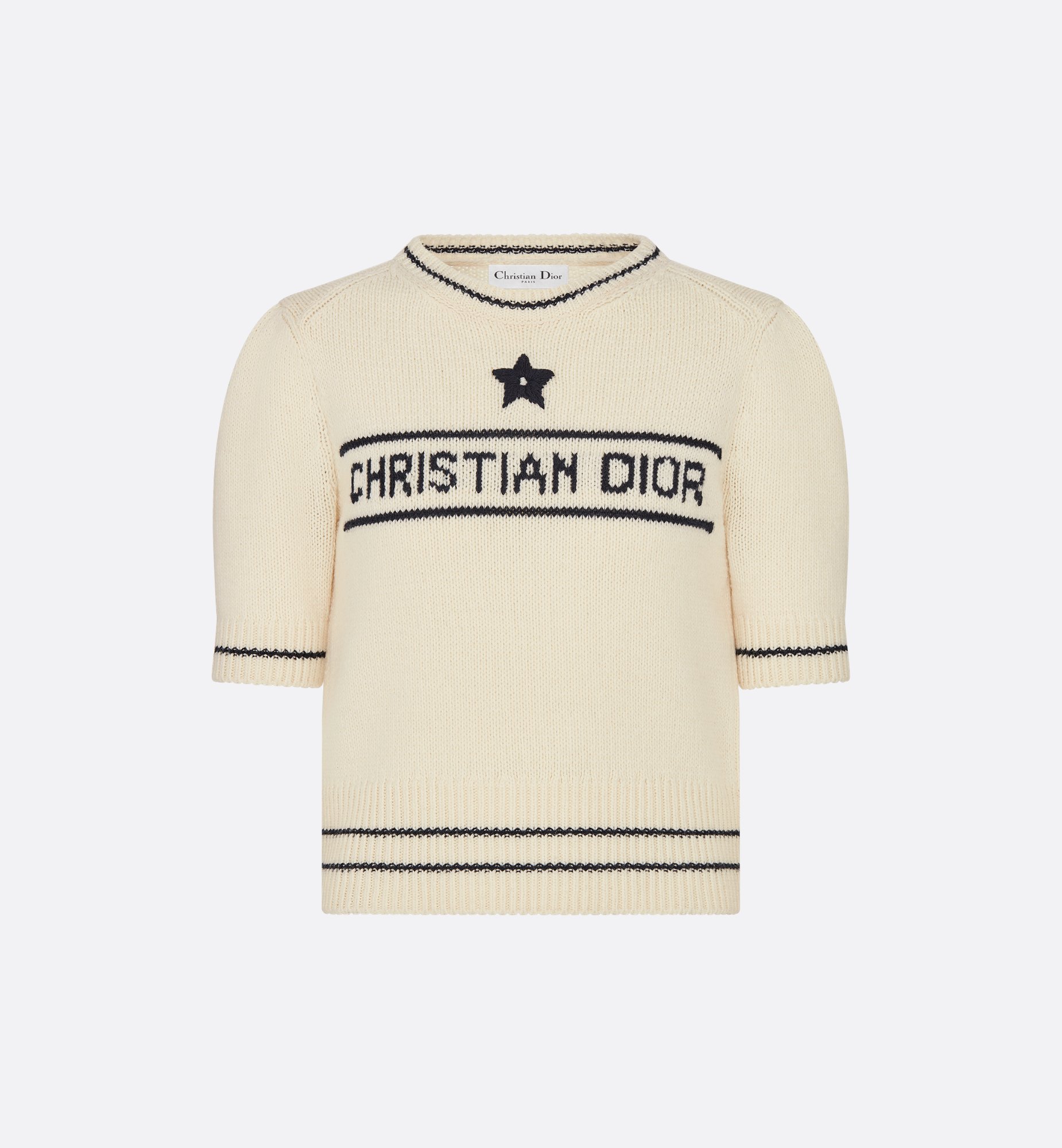 DIOR | ショートスリーブ セーター ウール & カシミヤ ニット DIOR | ショートスリーブ セーター ウール & カシミヤ ニット
