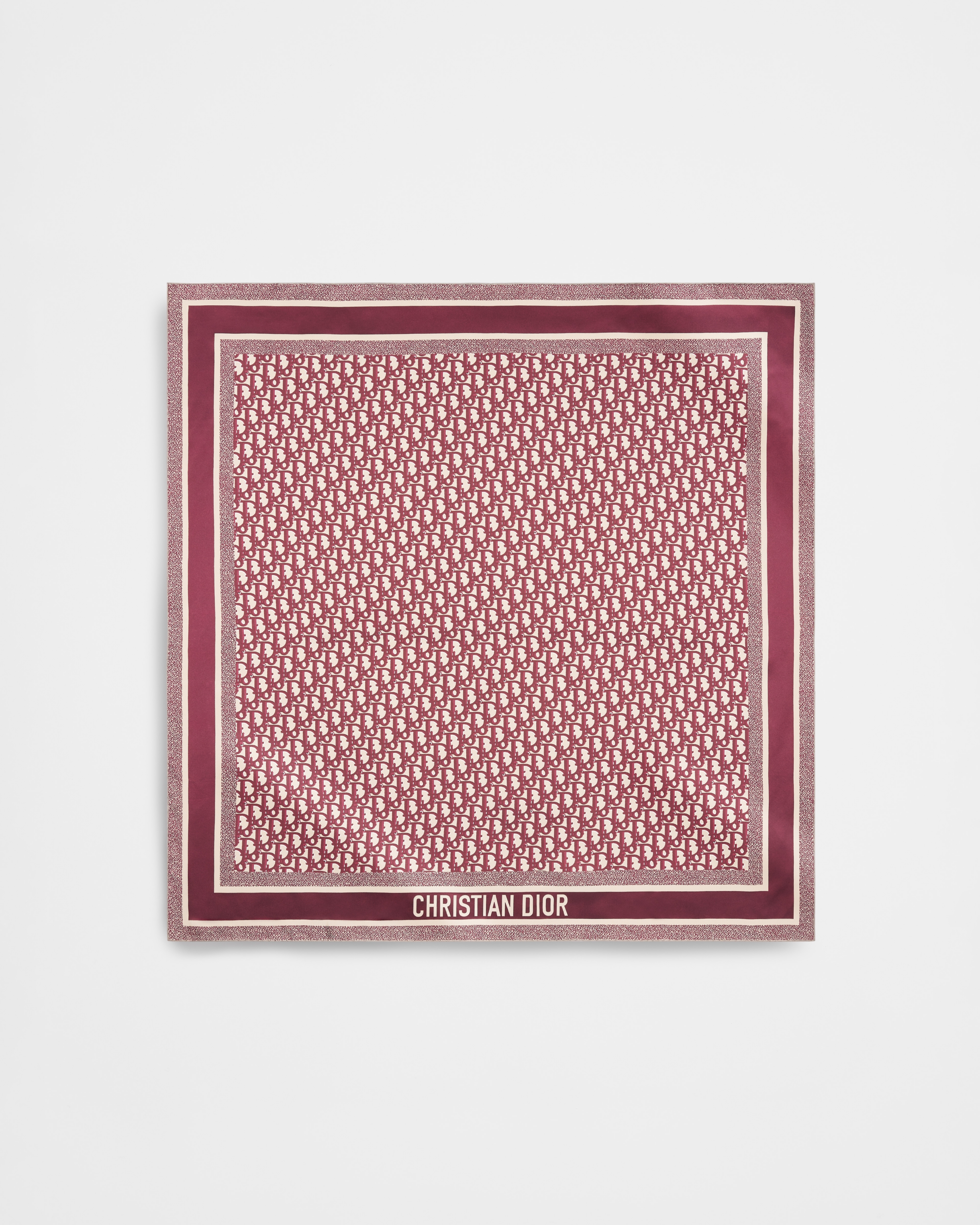 Dior Oblique Diortwin 90 Square Scarf