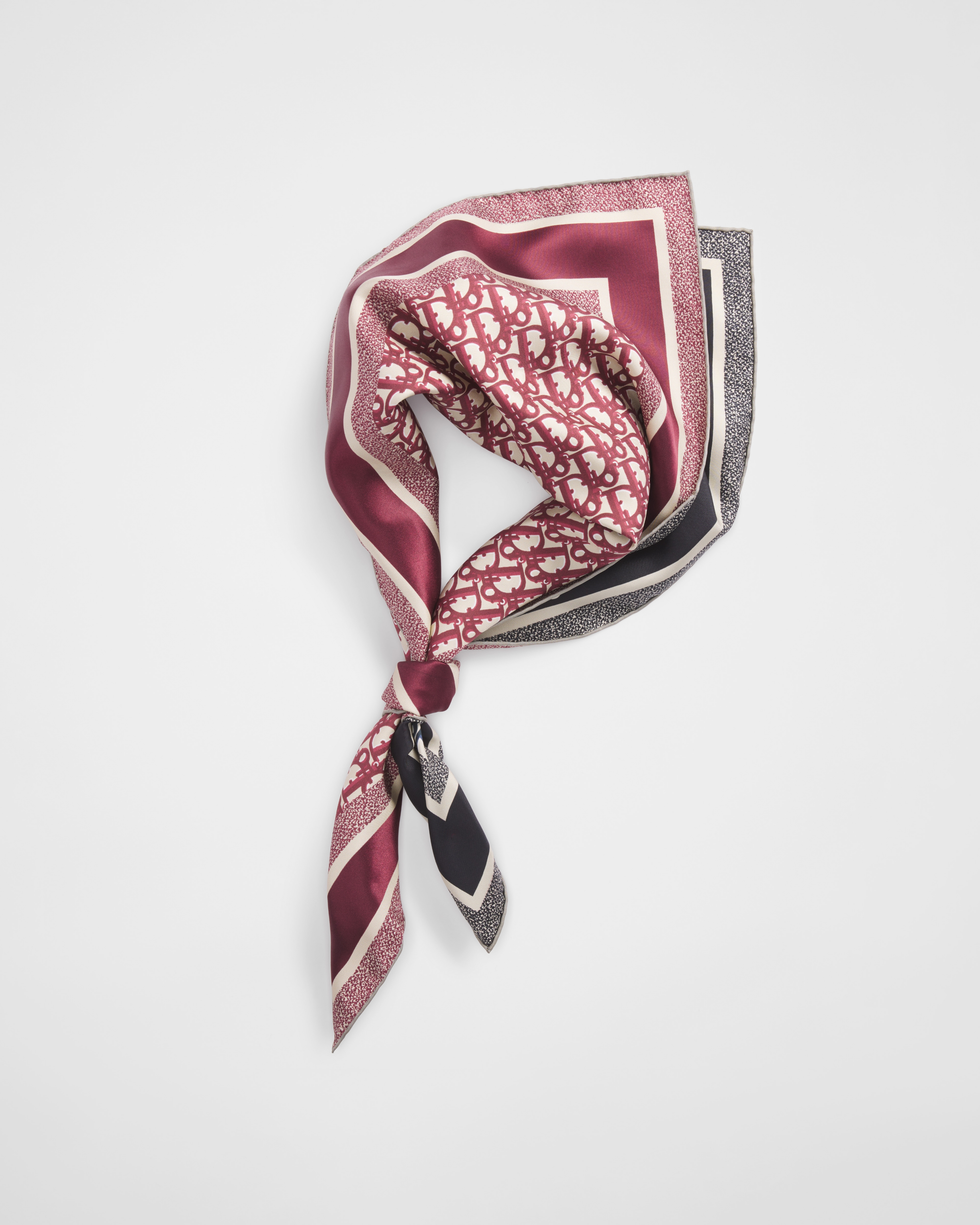 Dior Oblique Diortwin 90 Square Scarf
