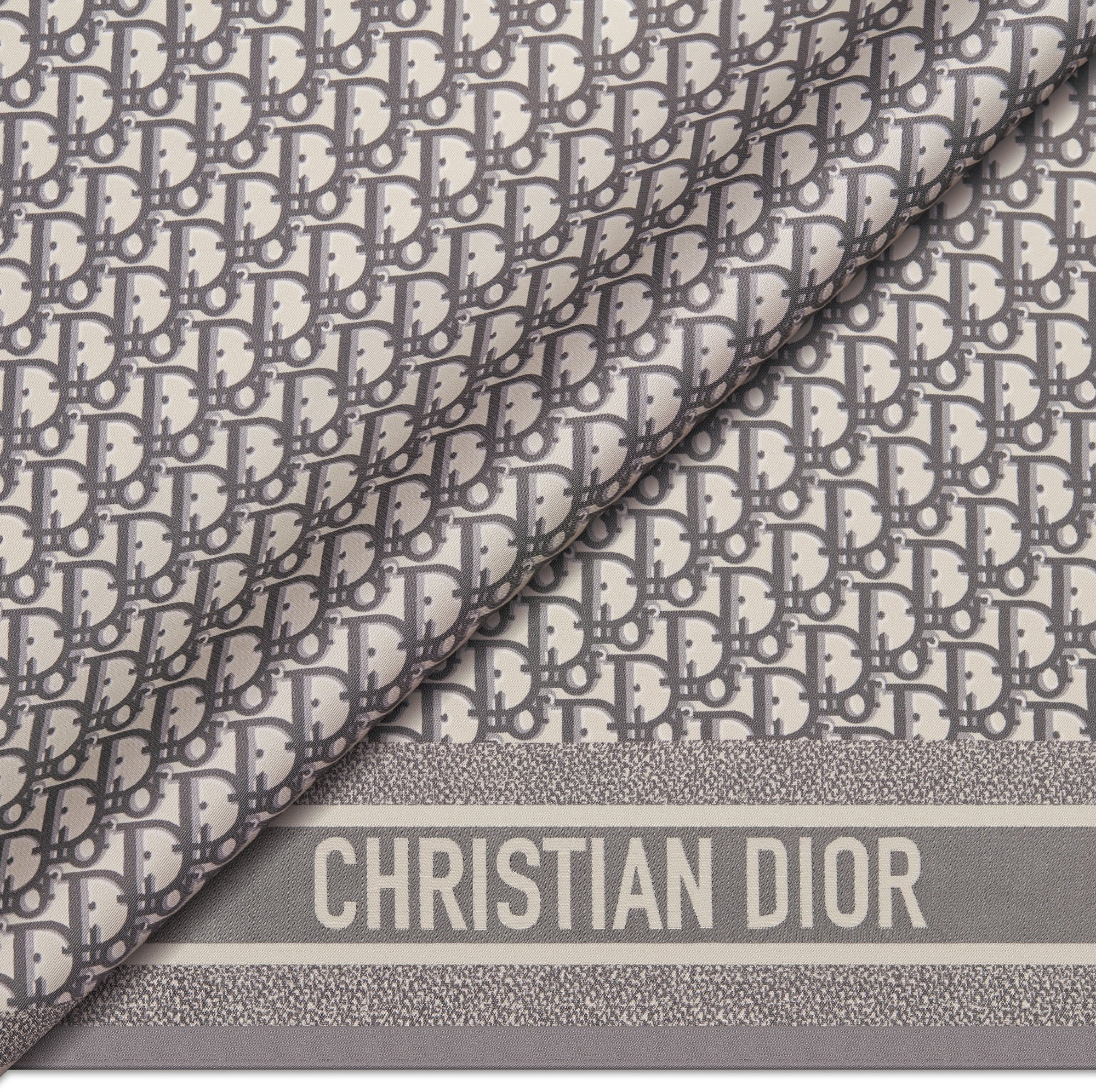 DIOR | Diortwin 90 スクエアスカーフ ディオール オブリーク シルクツイル
