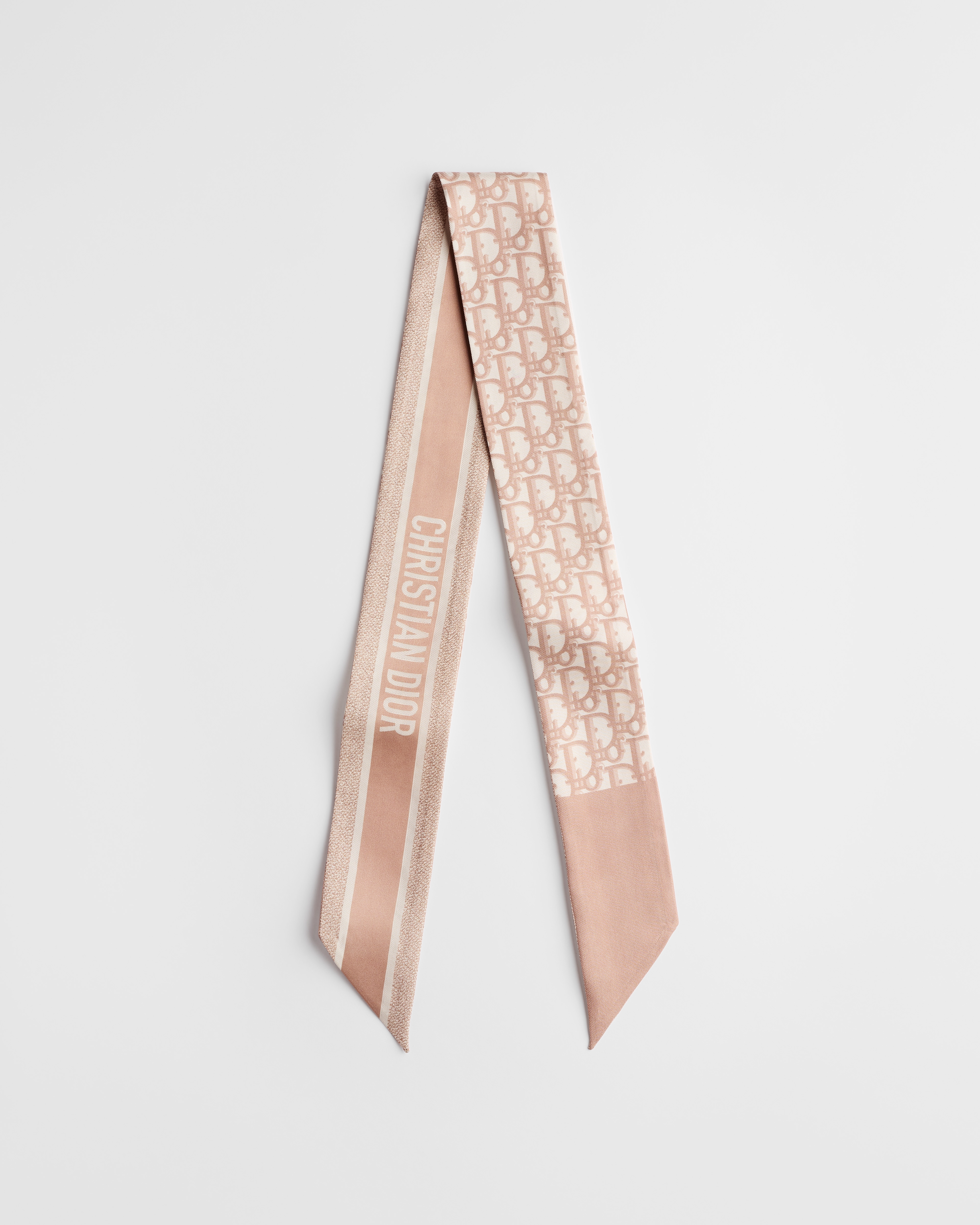 Mitzah Dior Oblique Twill de soie couleur rose des vents E01