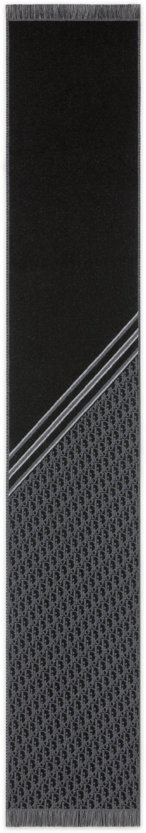 Dior Oblique Scarf Unfolded view