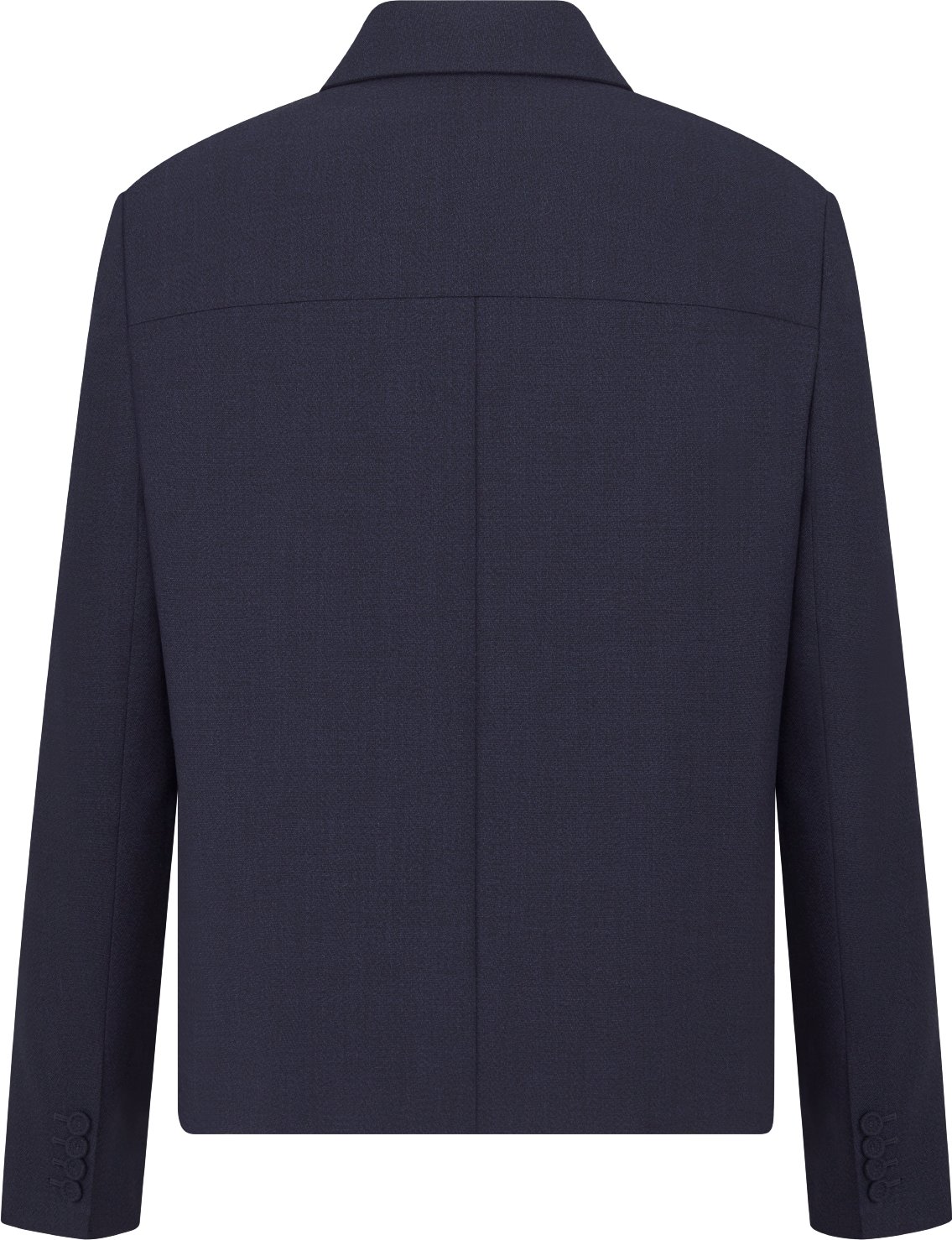 Veste Pronto Uomo Homme – Bleu – 100% Laine – Fausse Col Roulé – Taille L