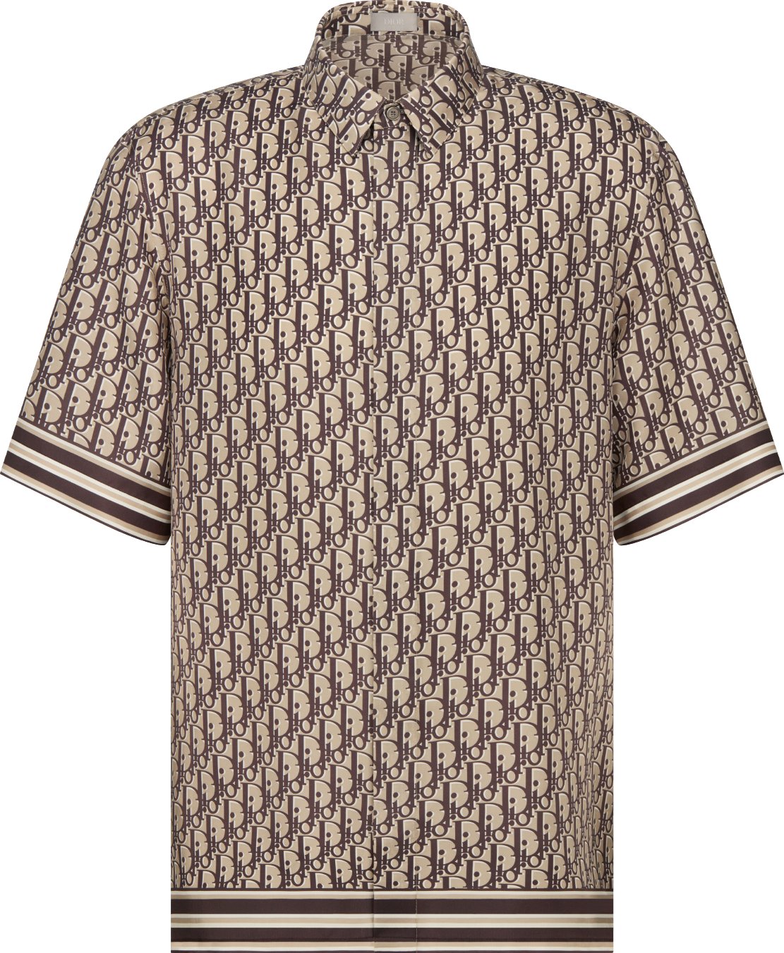 Dior Oblique Short-Sleeved Shirt aria_man_viewcode_e01