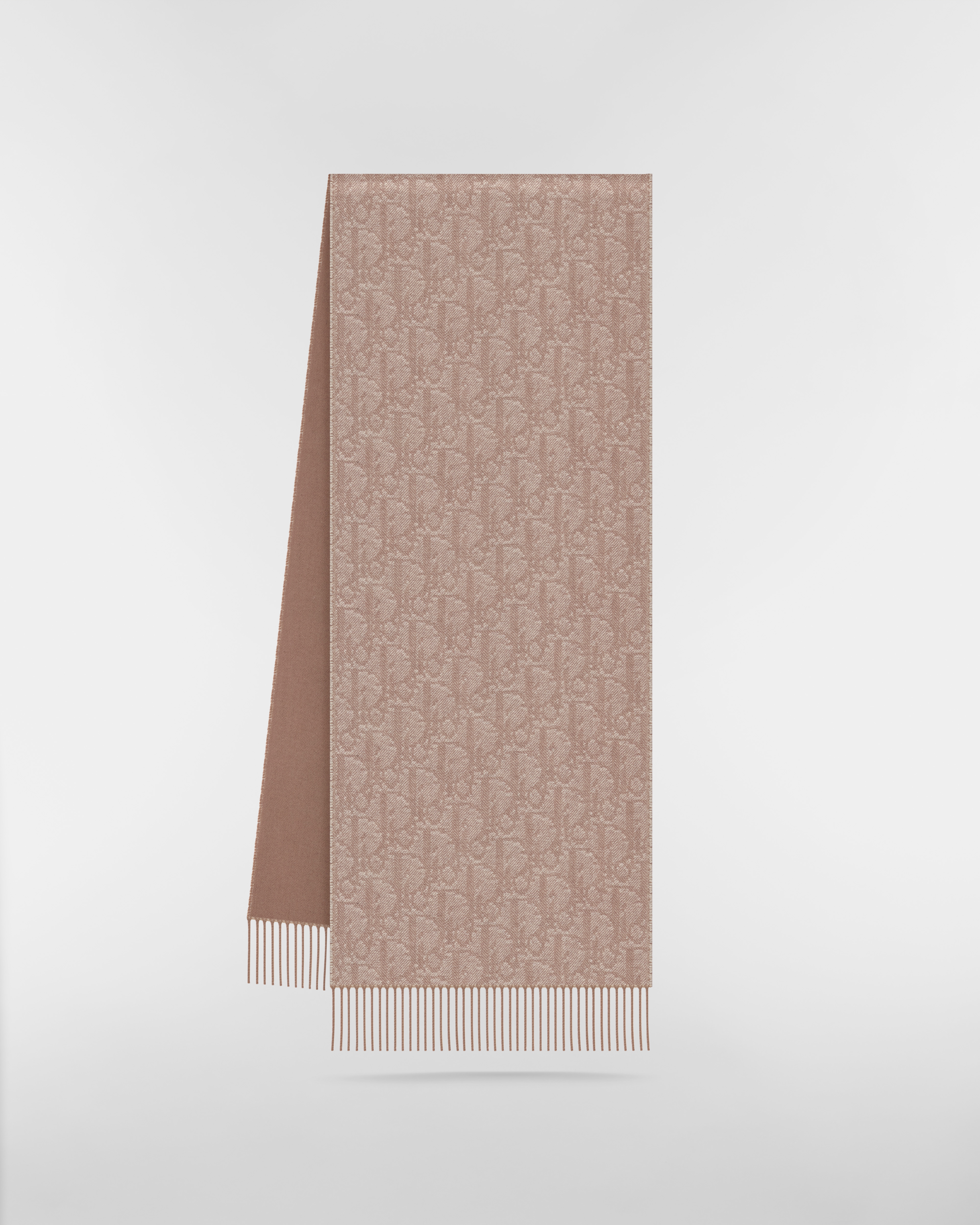 Dior Oblique Wendeschal Kaschmir und Wolle in Beige E08