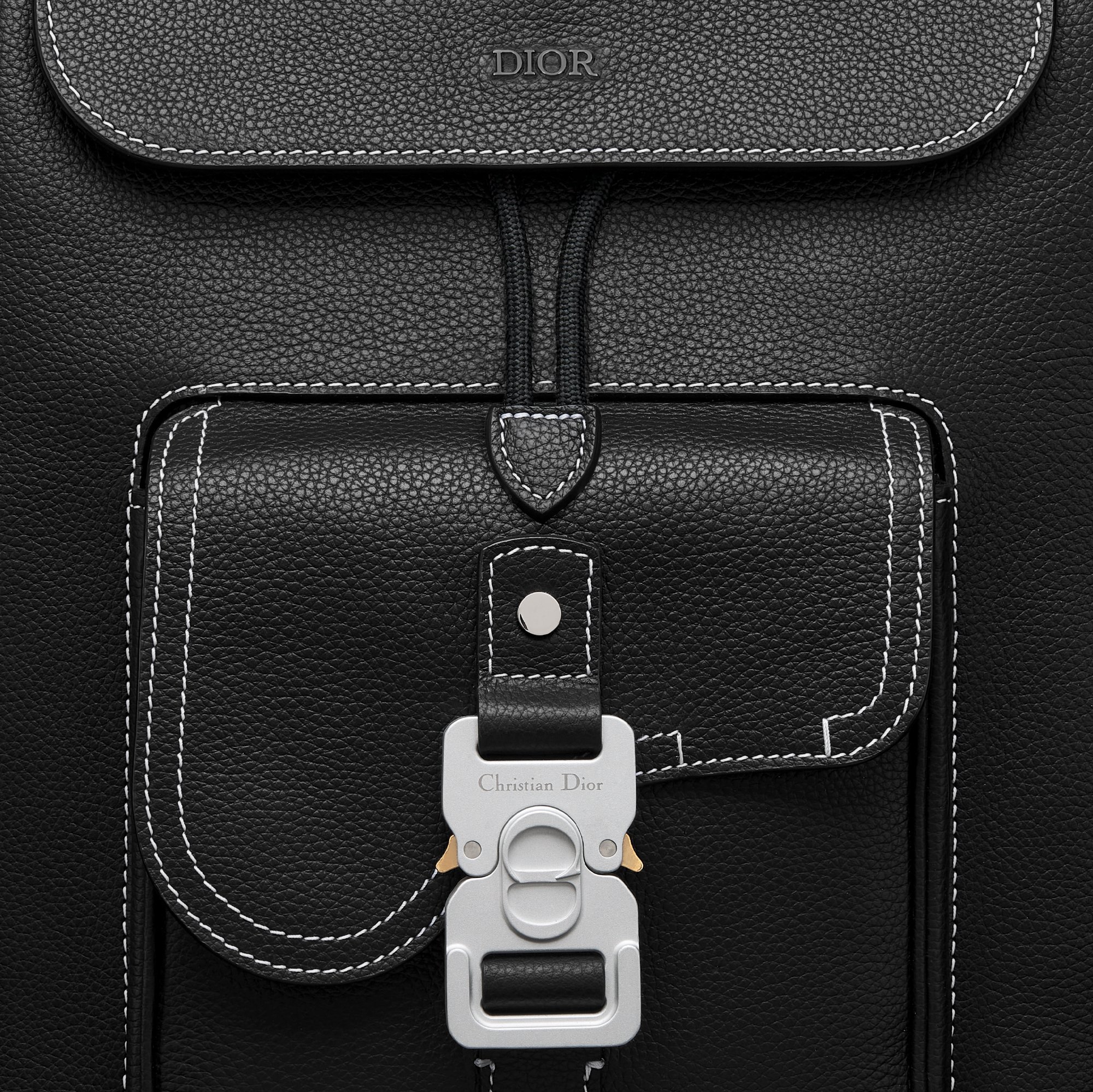 DIOR | Saddle フラップ付き バックパック グレインドカーフスキン