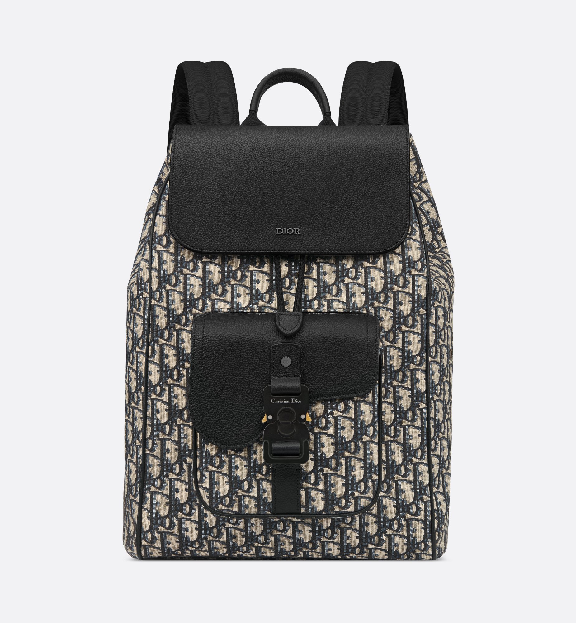 Saddle Messenger Bag Beige and Black Dior Oblique Jacquard Saddle Messenger Bag Beige and Black Dior Oblique Jacquard