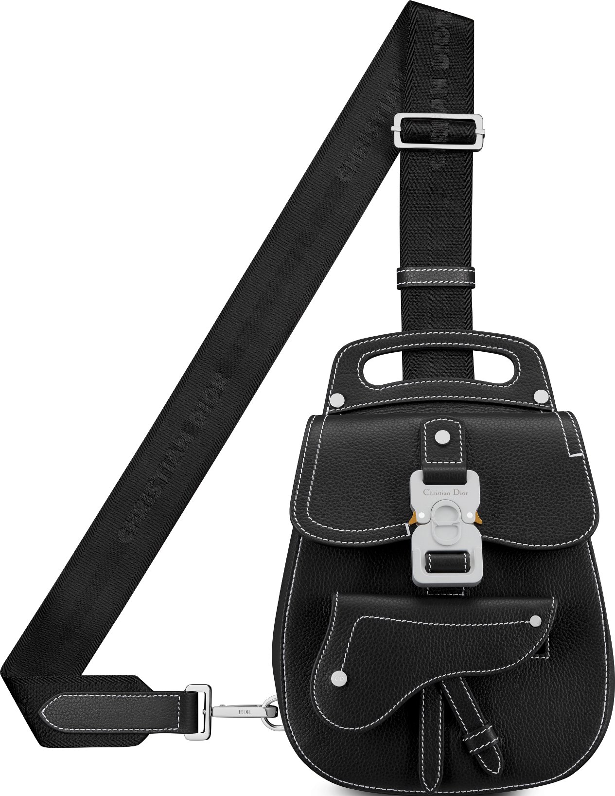 Dior Gallop Sling Bag Unfolded view