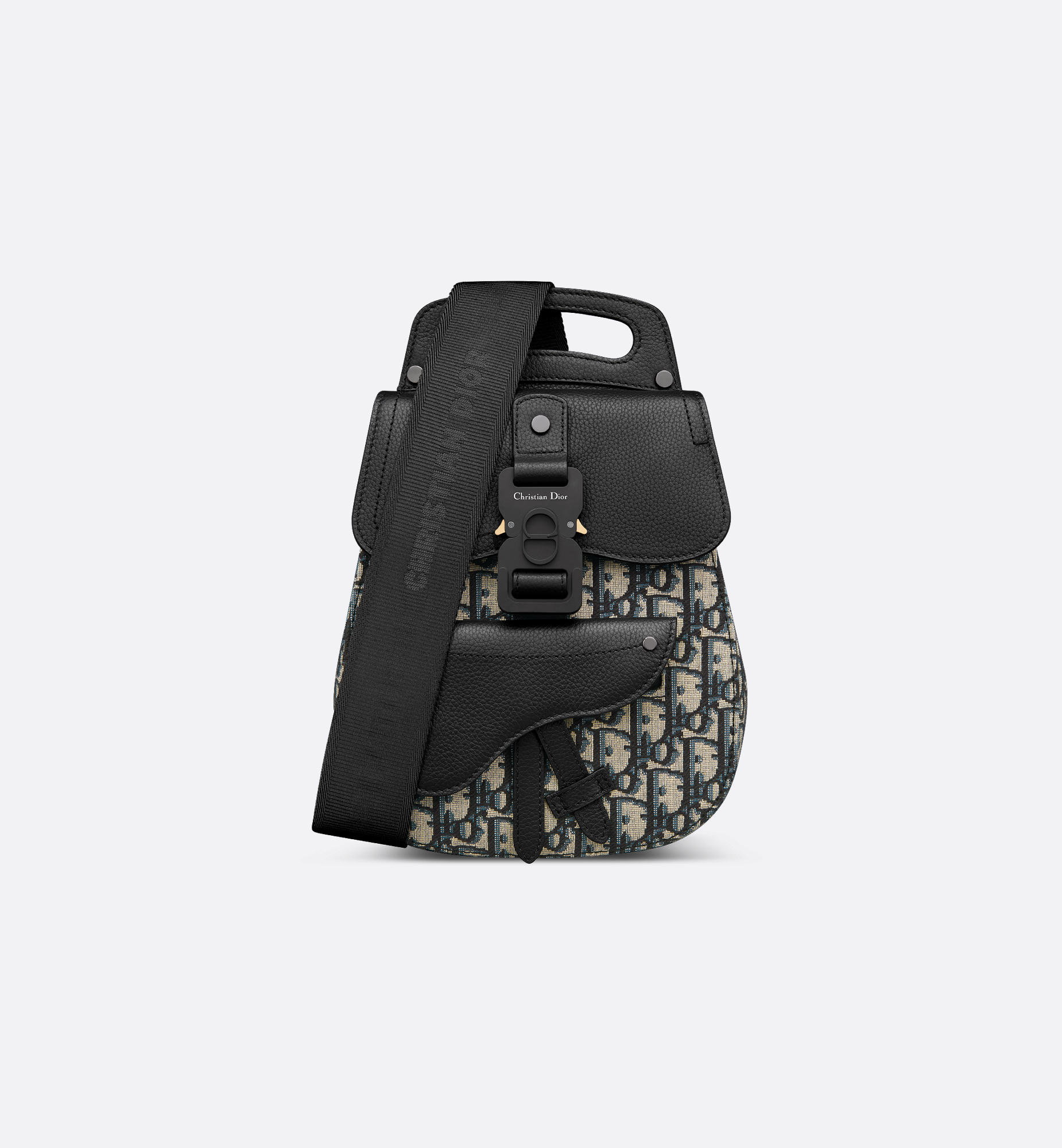 Dior Gallop Sling Bag Beige and Black Dior Oblique Jacquard Dior Gallop Sling Bag Beige and Black Dior Oblique Jacquard