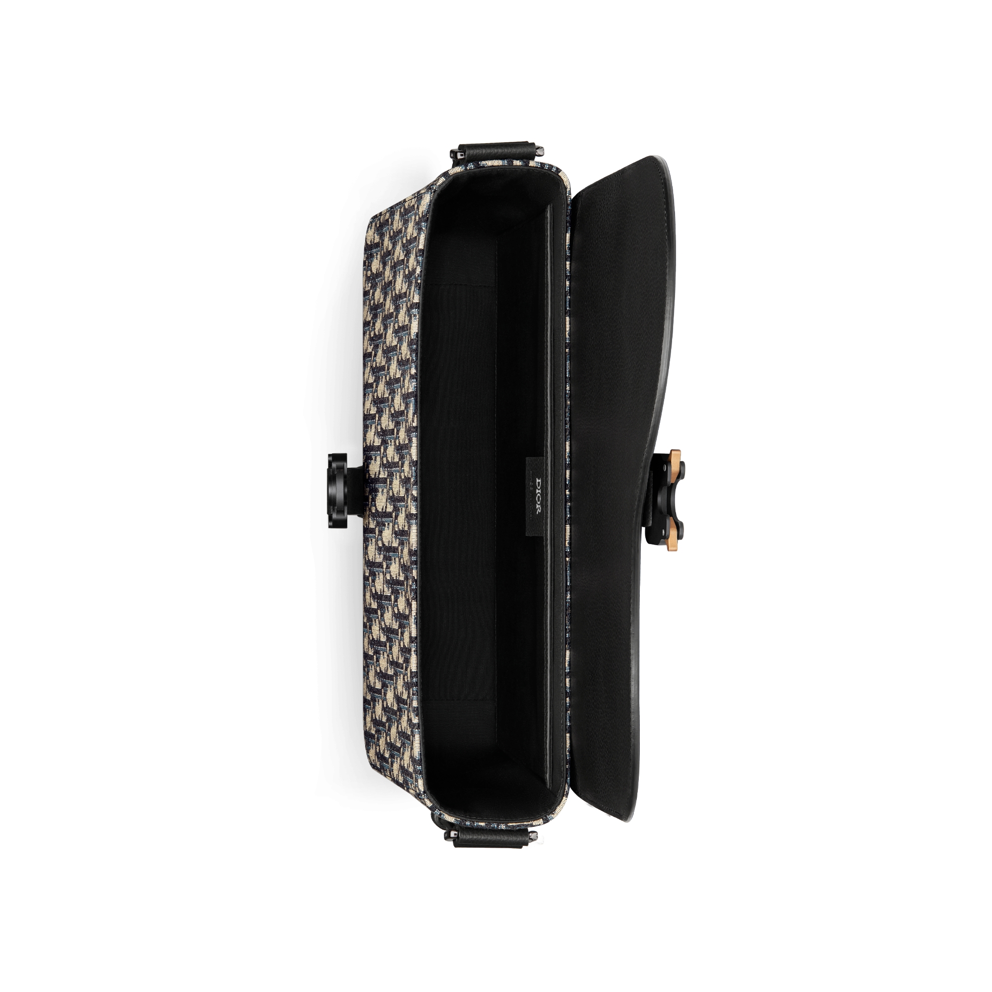 Medium Saddle Messenger Bag with Flap