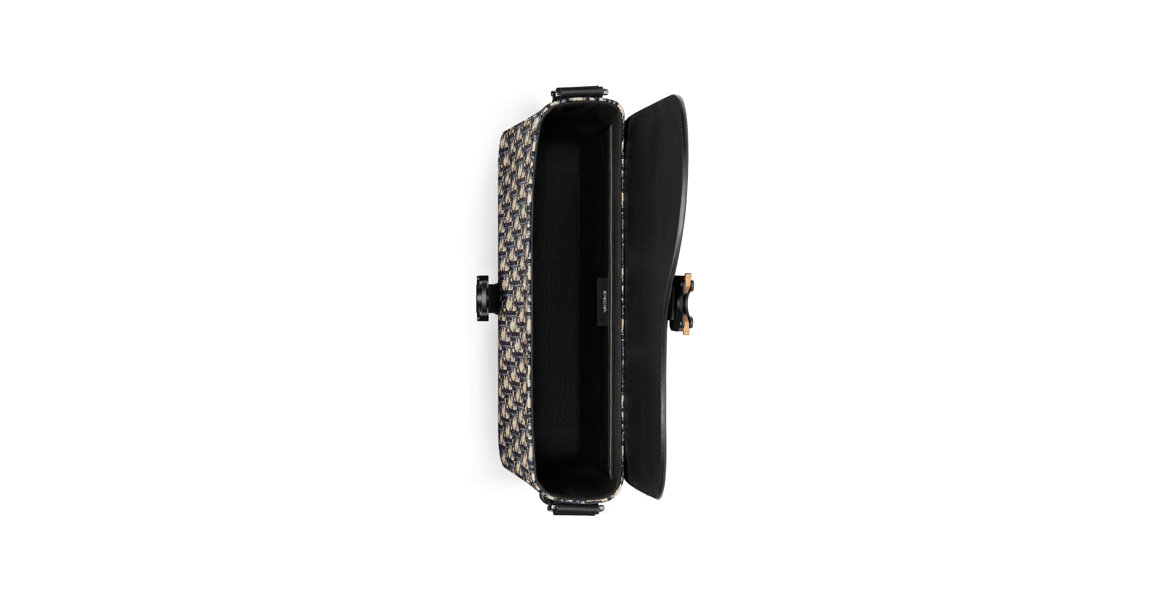 Medium Saddle Messenger Bag with Flap