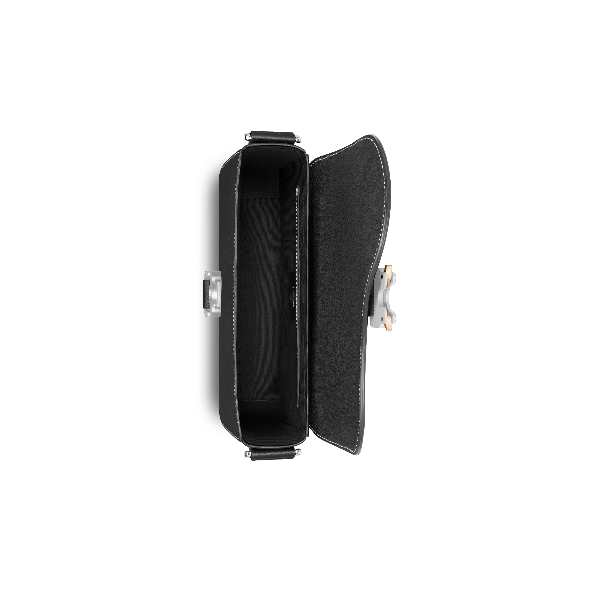 Small Saddle Messenger Bag with Flap