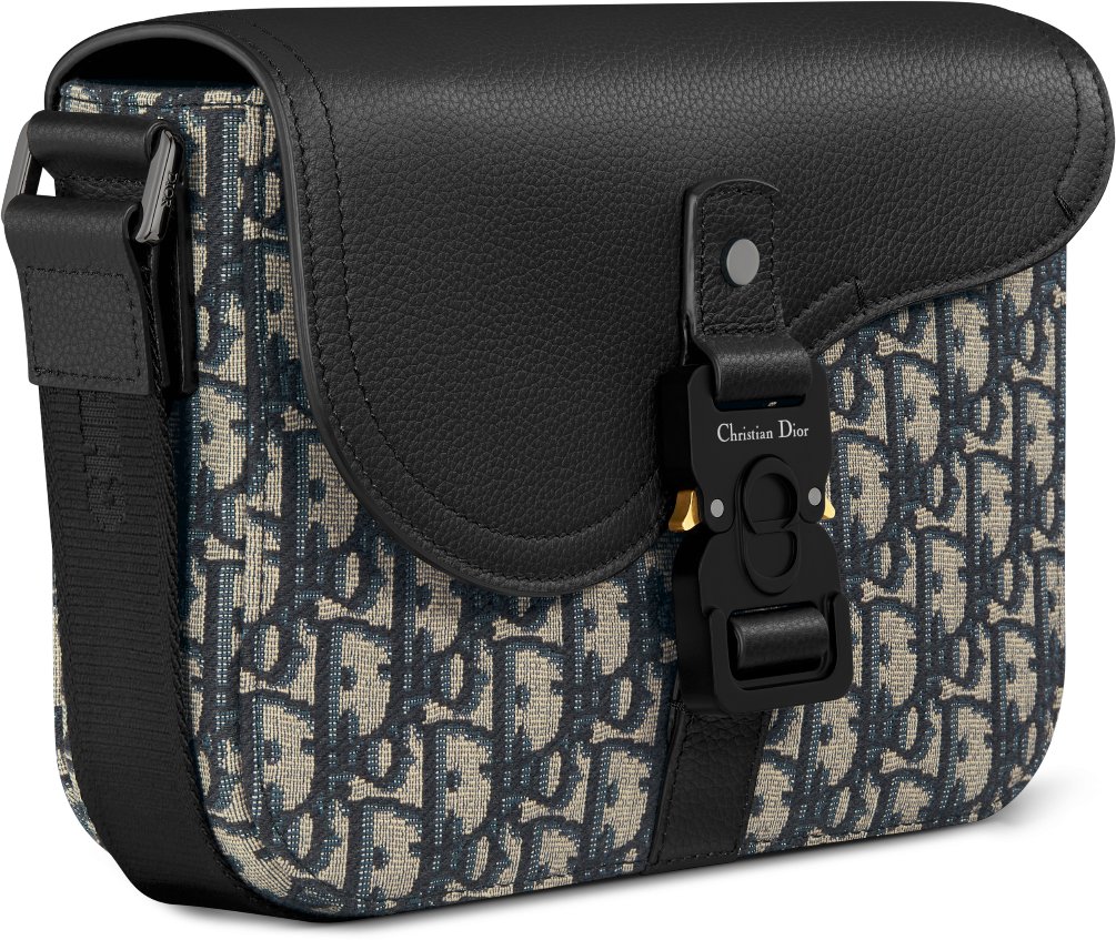 Small Saddle Messenger Bag with Flap