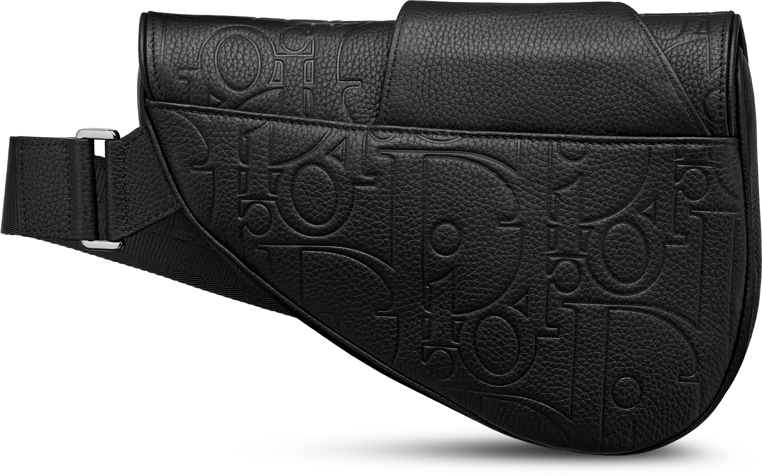 DIOR Saddle Bag Black Dior Gravity Leather And Black Grained Calfskin Men