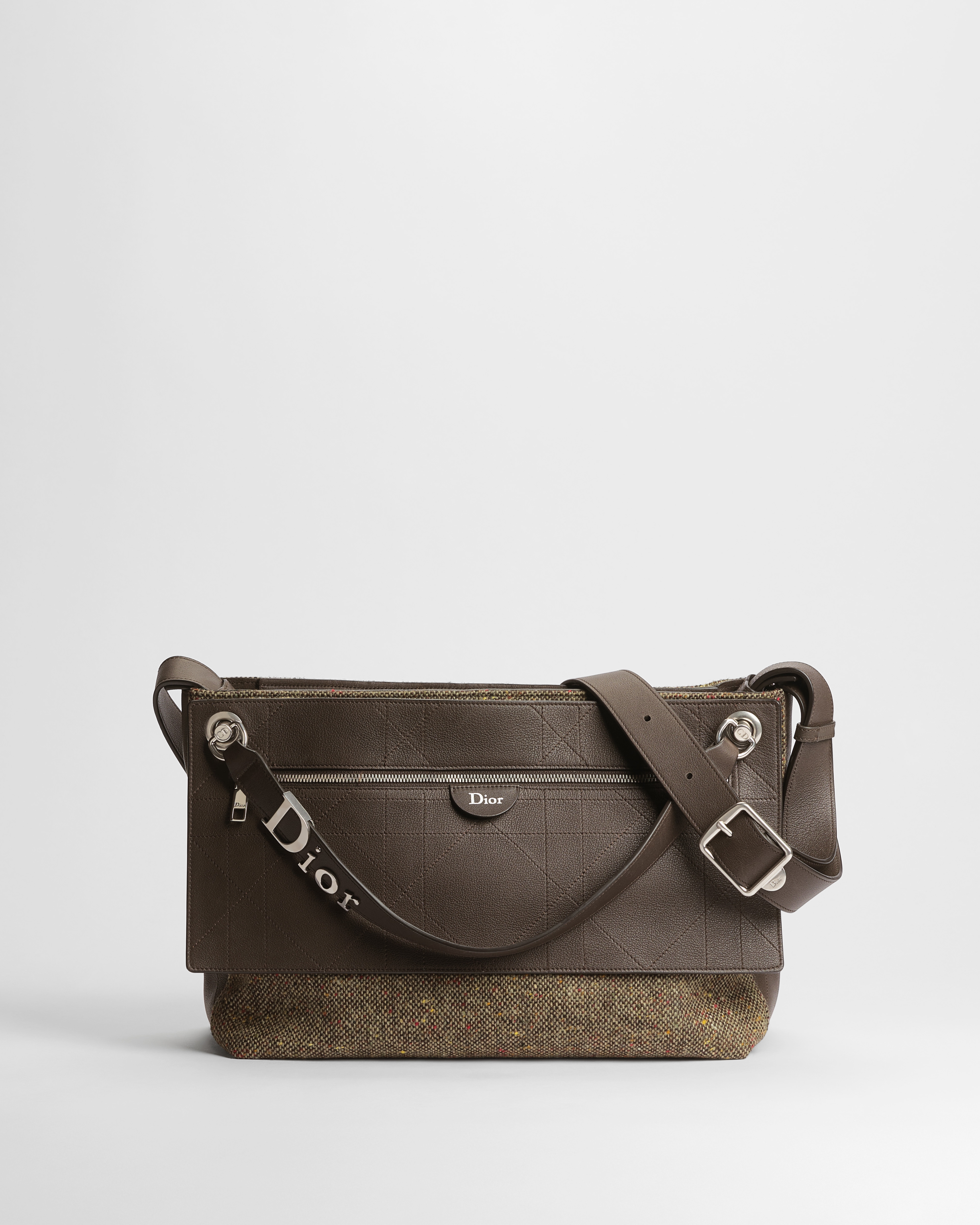 Dior Bolt Tasche mit Trageriemen und Reißverschluss