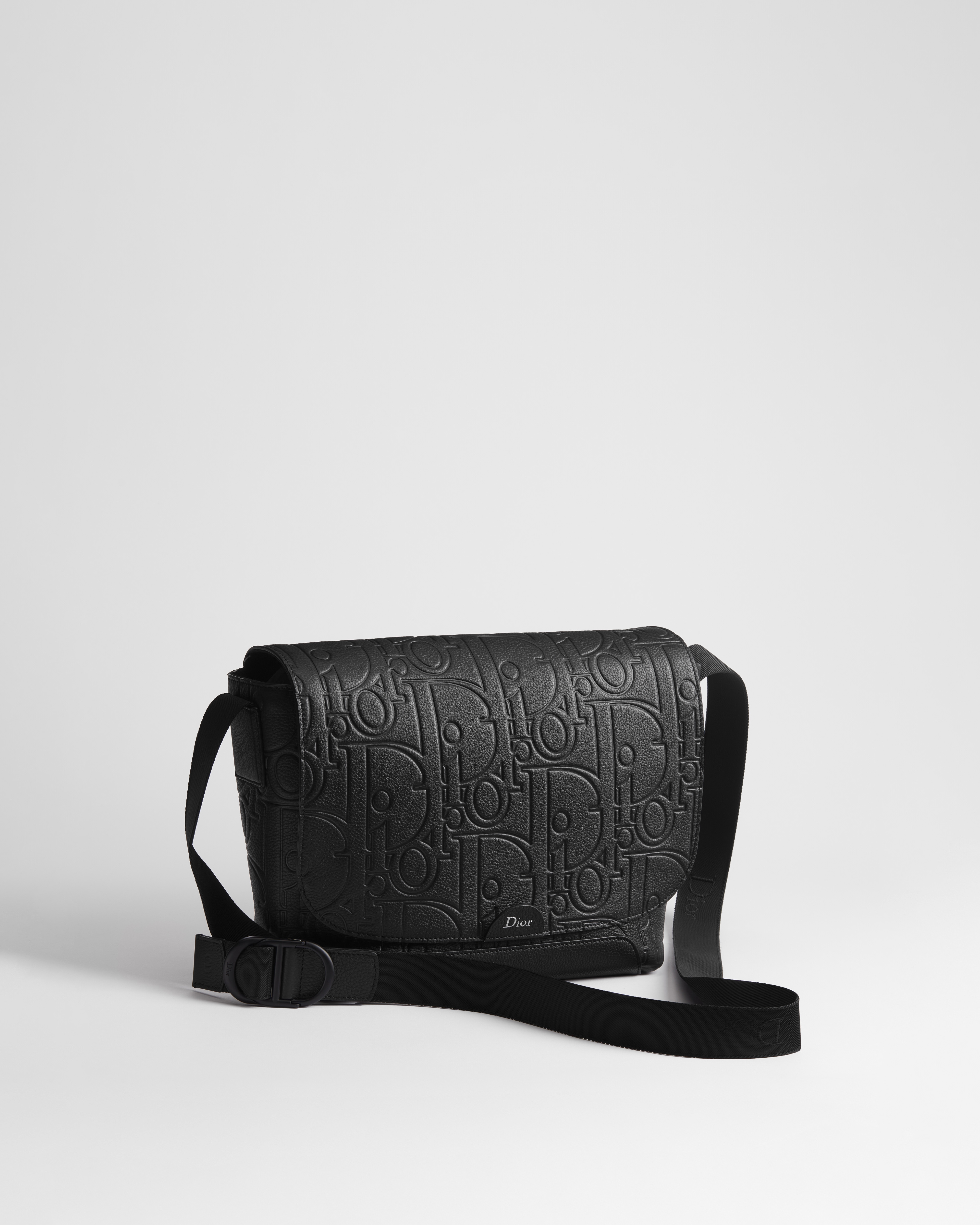 Borsa messenger piccola Dior Jett con pattina