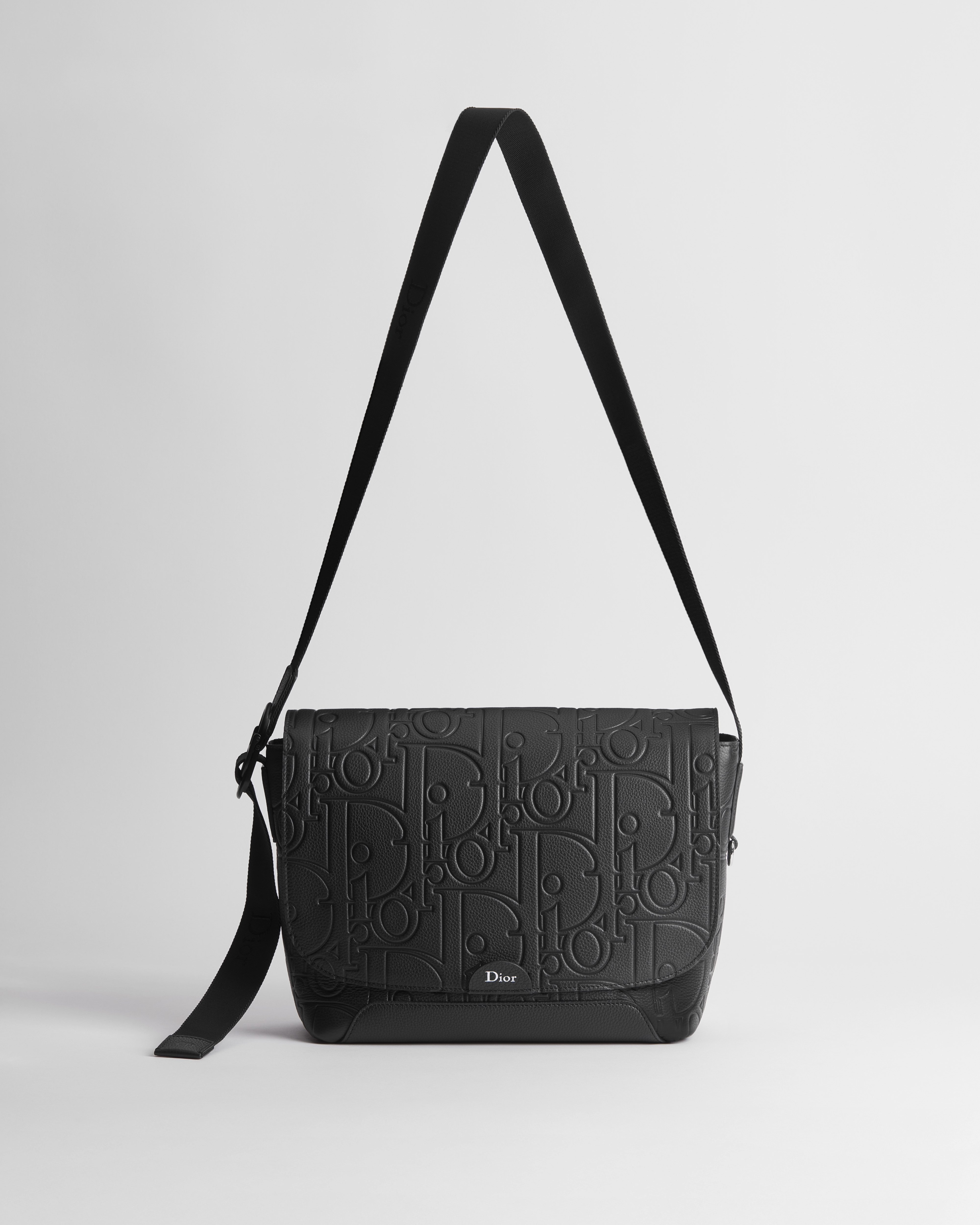 Borsa messenger piccola Dior Jett con pattina