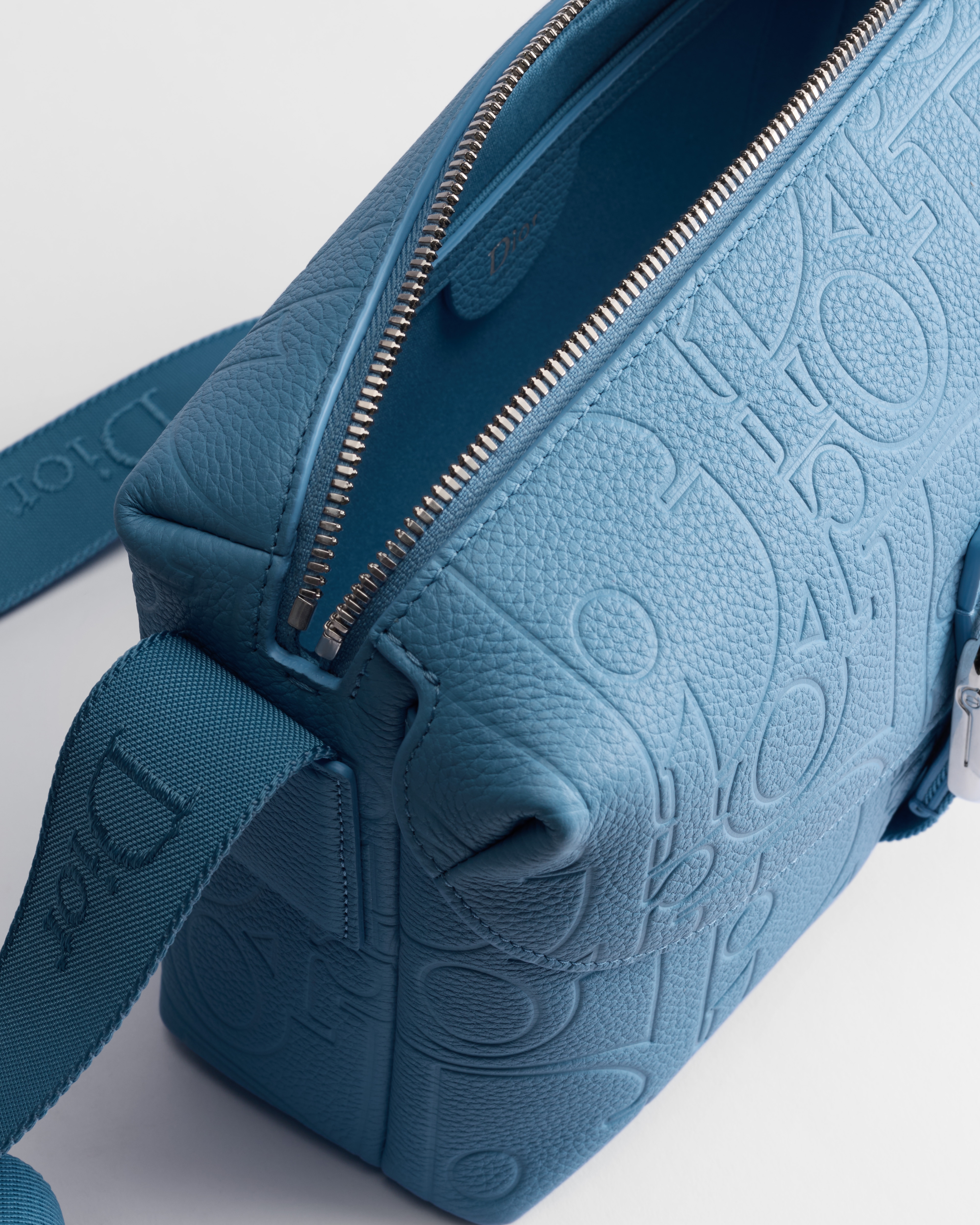 Borsa messenger Dior Jett con cerniera