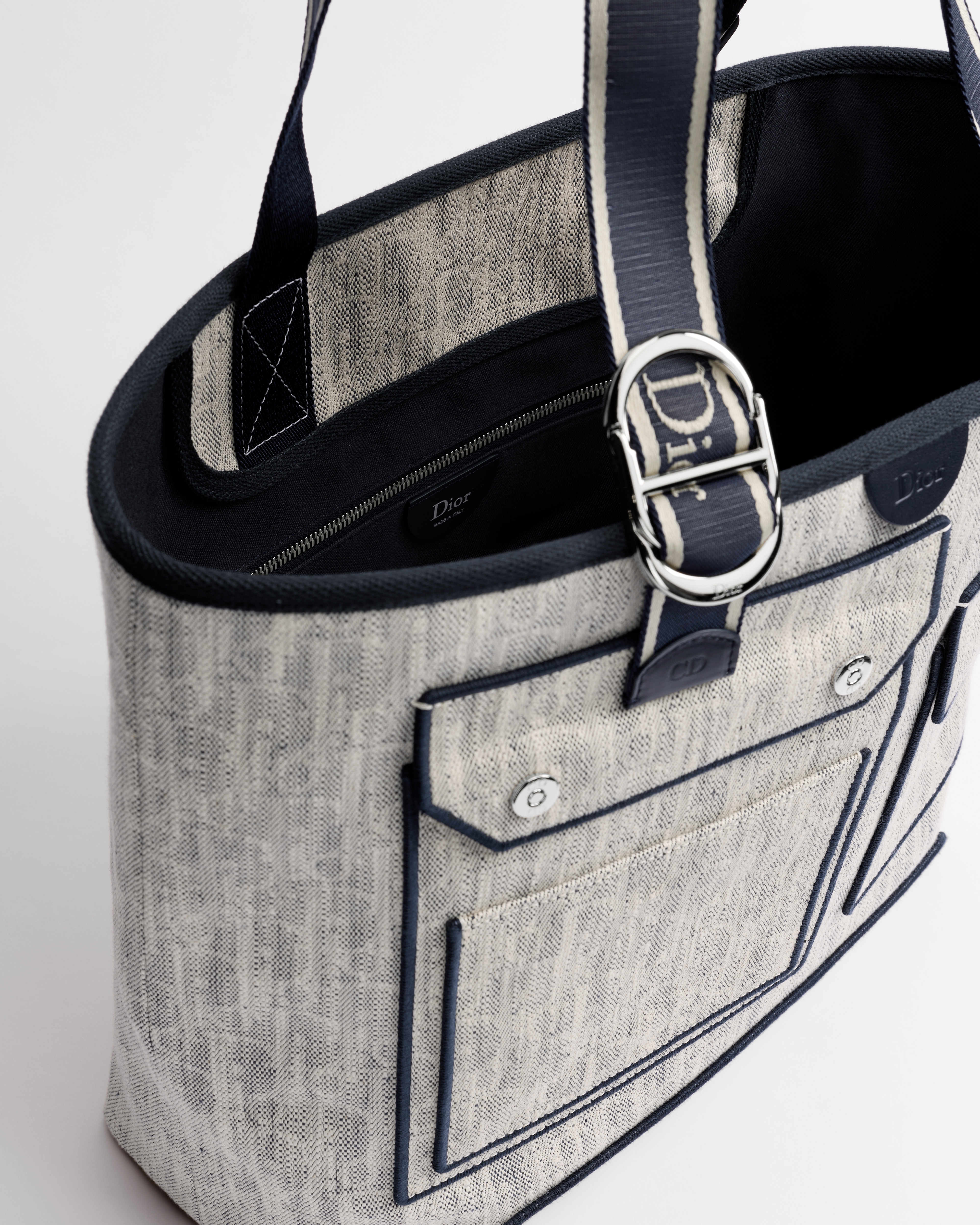 Cabas Pocket Dior Jett Medium Dioriviera