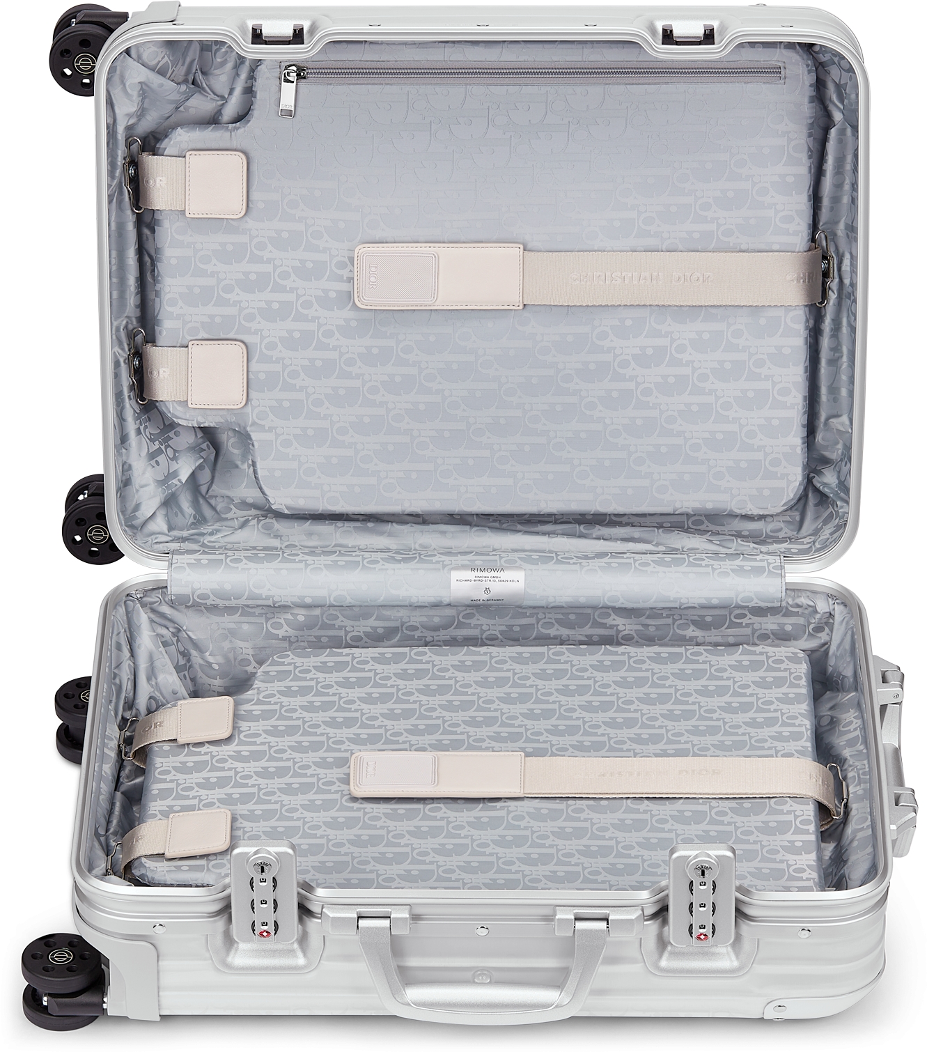 DIOR AND RIMOWA Carry On Luggage