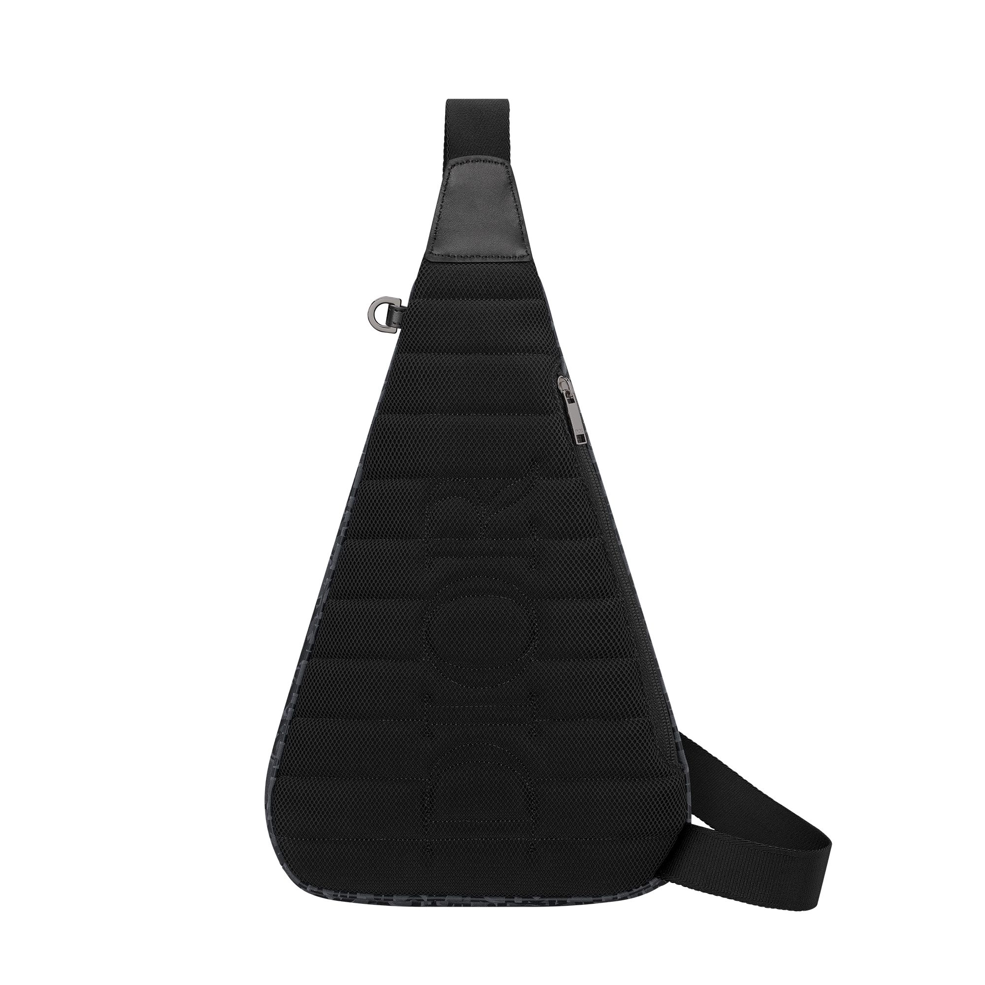 Dior Trek Zipped Sling Bag Black Dior Oblique Nylon E08
