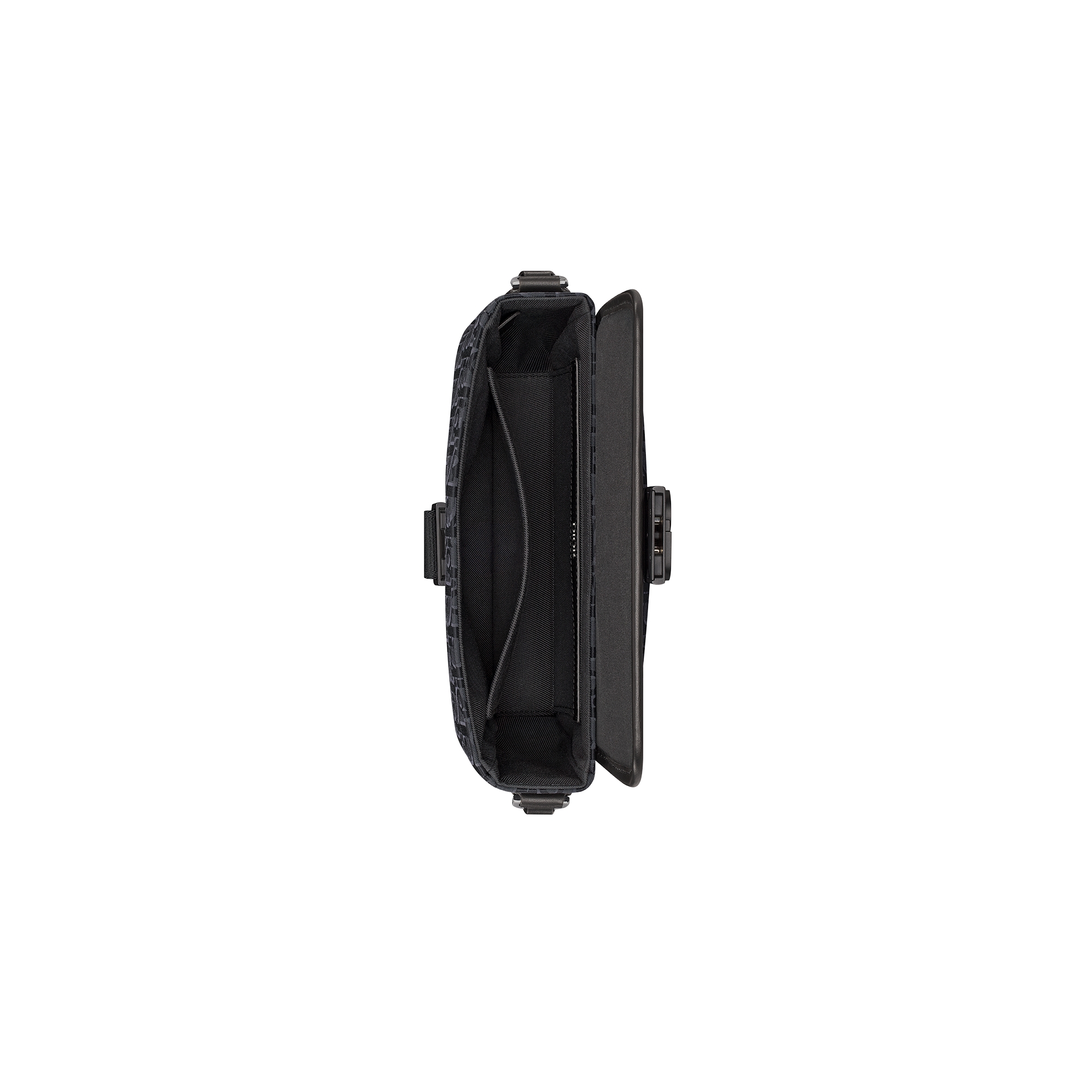 Dior Trek Messenger Bag with Flap Black Dior Oblique Nylon E06