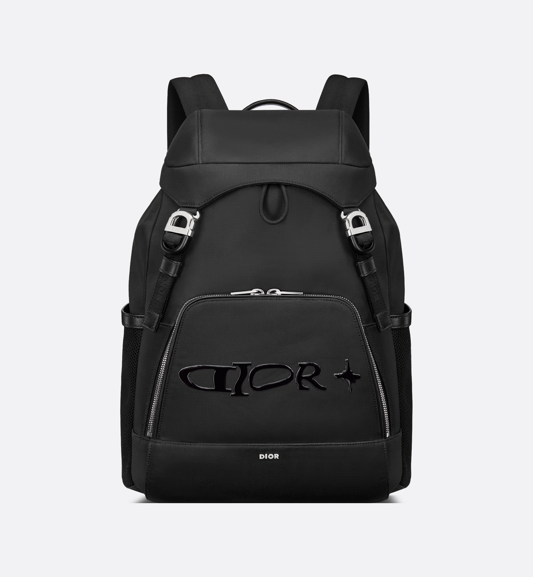 DIOR AND LEWIS HAMILTON Dior 8 Backpack with Flap Black DIOR AND LEWIS HAMILTON Dior 8 Backpack with Flap Black