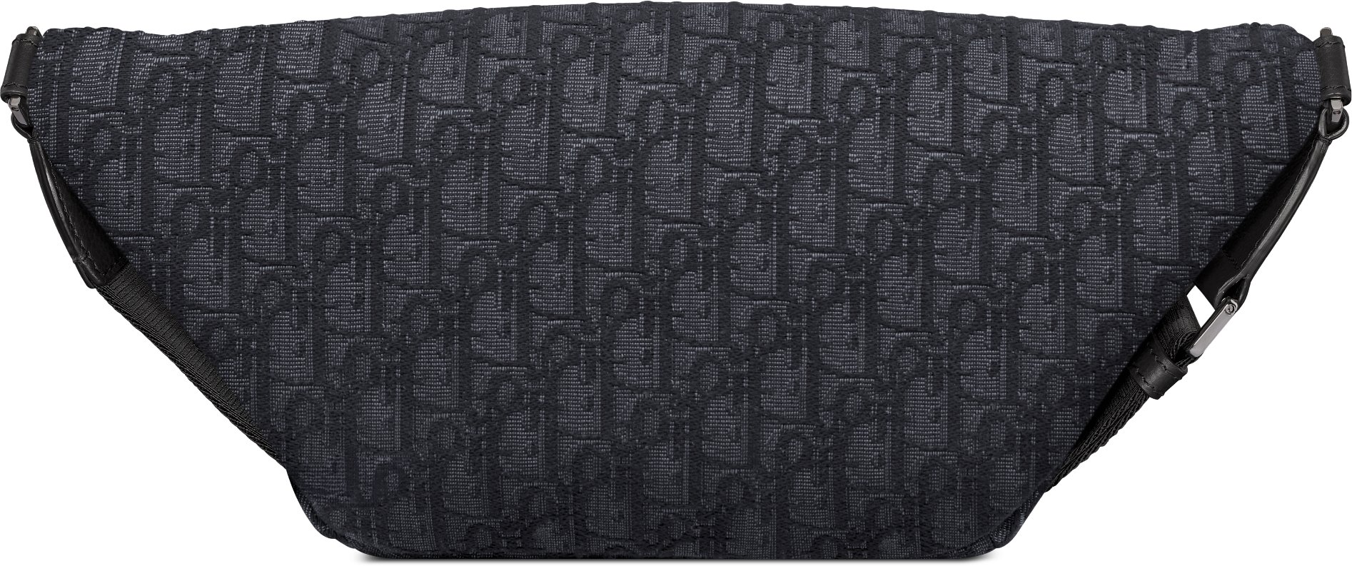 DIOR 8 Belt Bag Black Dior Oblique Jacquard Men