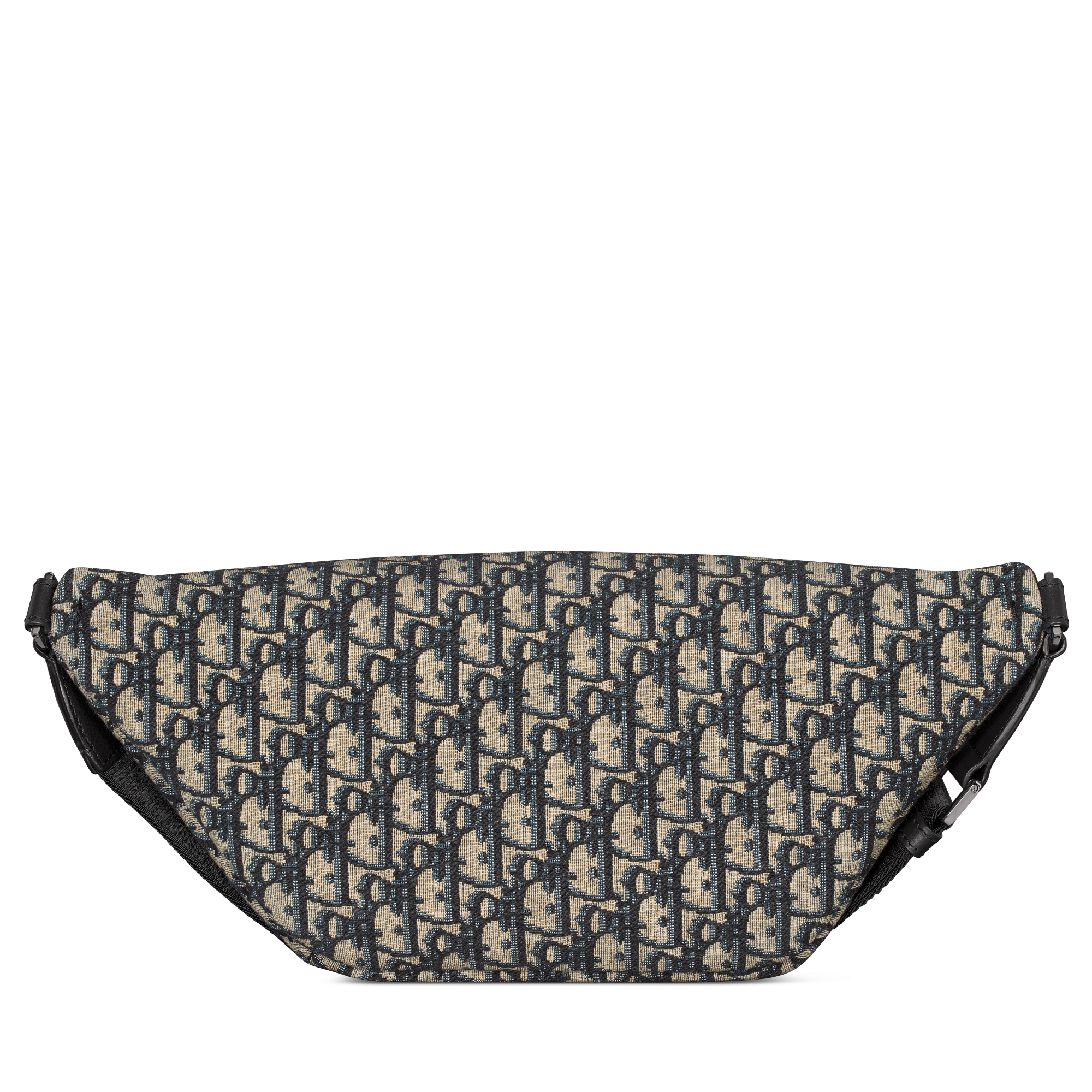 Marsupio Dior 8 Jacquard Dior Oblique beige e nero E08