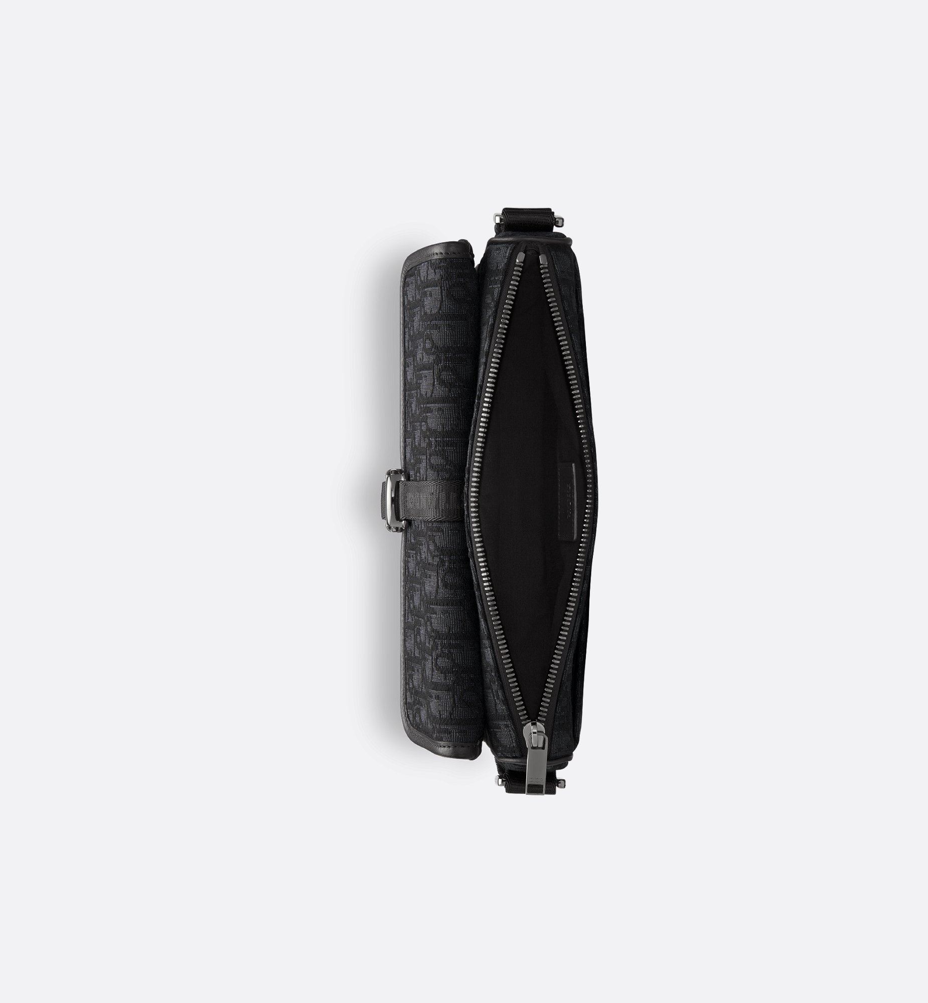 Dior 8 Bag with Strap Black Dior Oblique Jacquard | DIOR Dior 8 Bag with Strap Black Dior Oblique Jacquard | DIOR