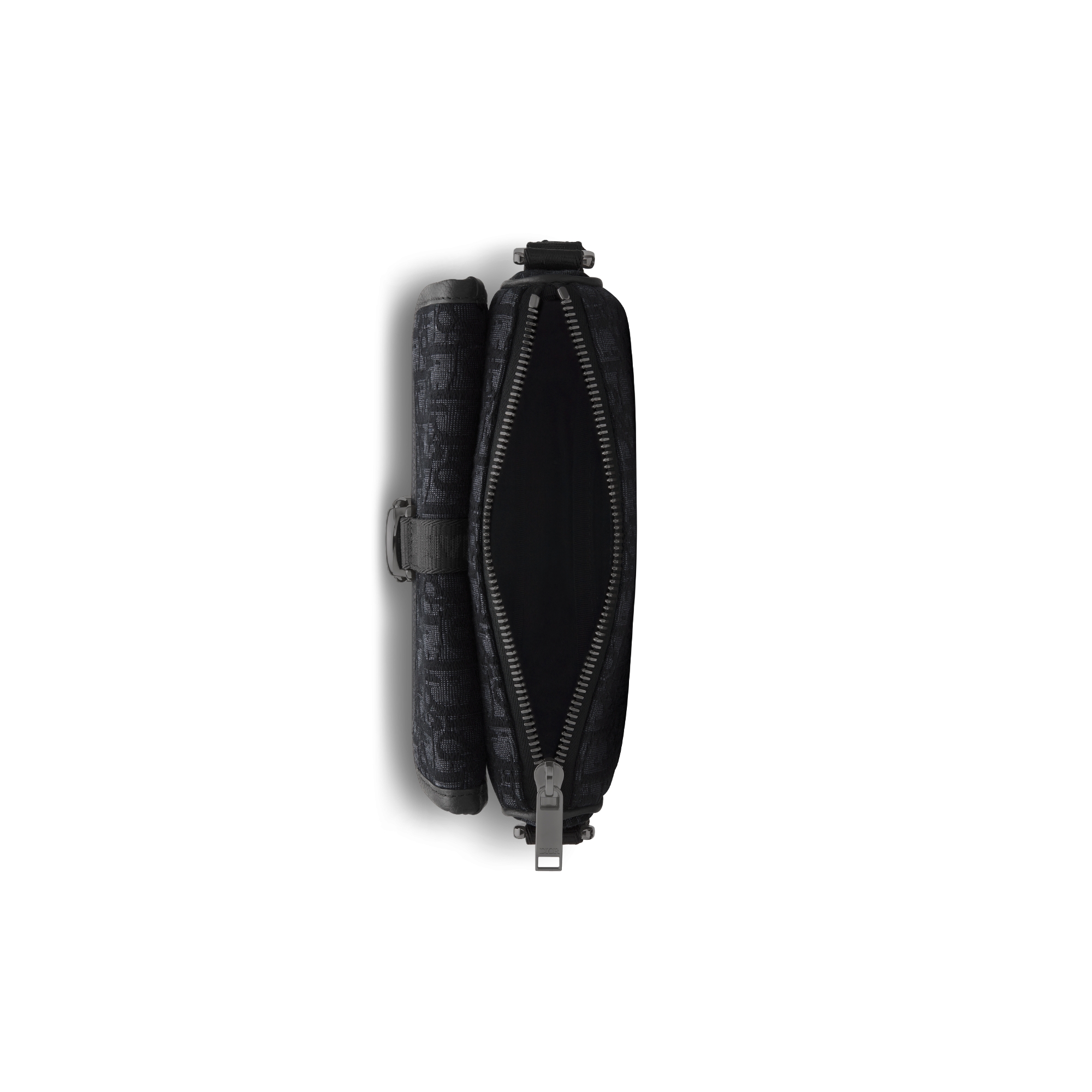 Mini Dior 8 Bag with Strap Black Dior Oblique Jacquard | DIOR