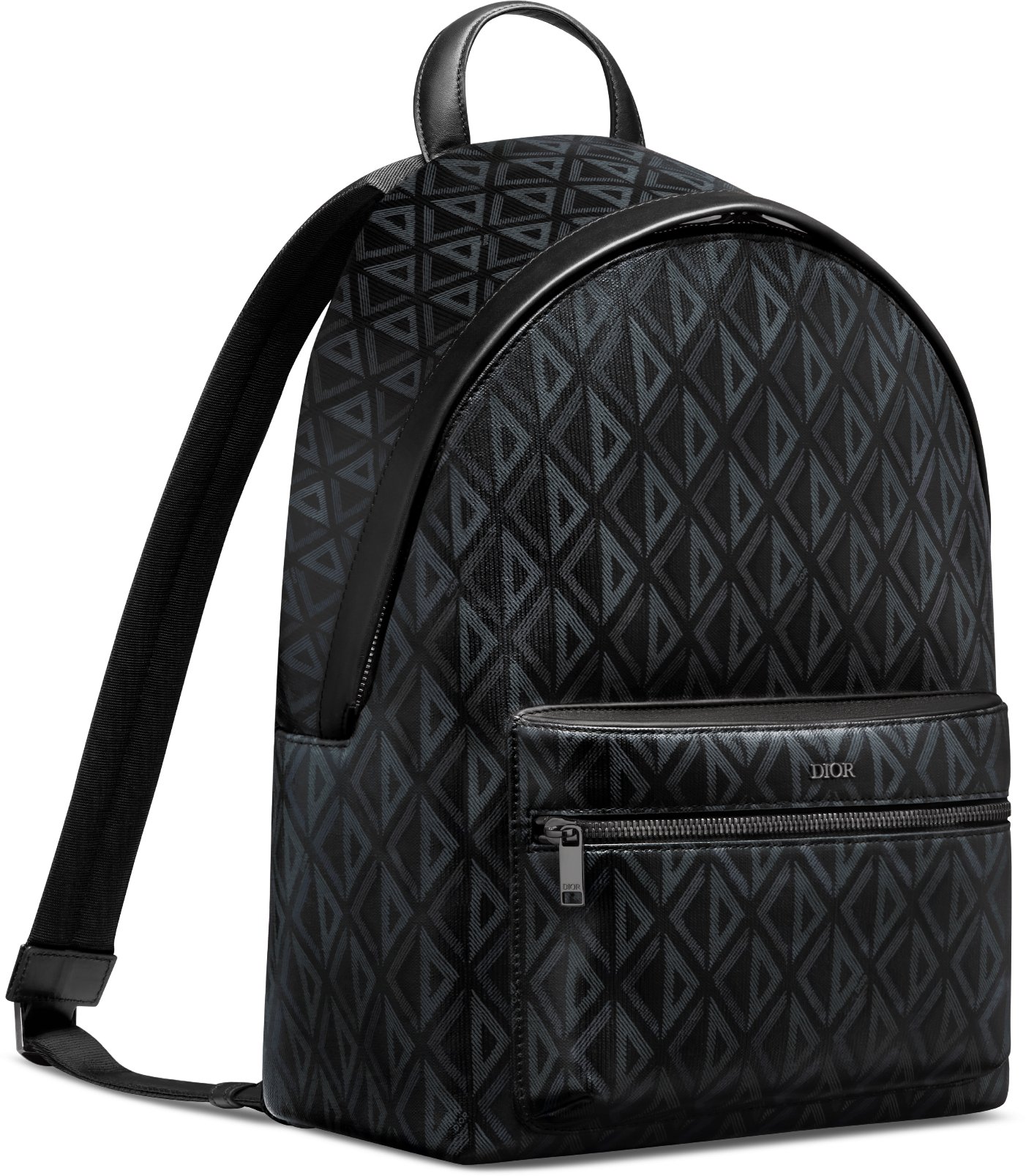 DIOR | Rider ジップ バックパック CD Diamond コーティング コットンキャンバス