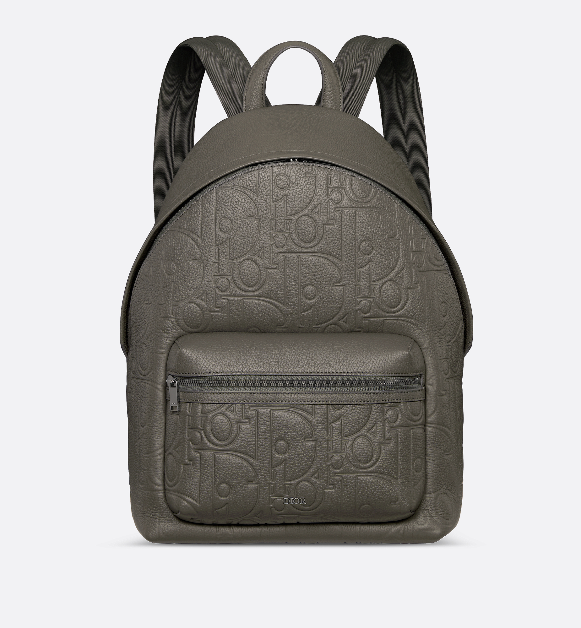 dove grey leather backpack GRAY SAFFIANO BACK PACK The body is lightly padded and can be used for carrying lightweight laptops/ultrabooks Leather laptop backpack - The