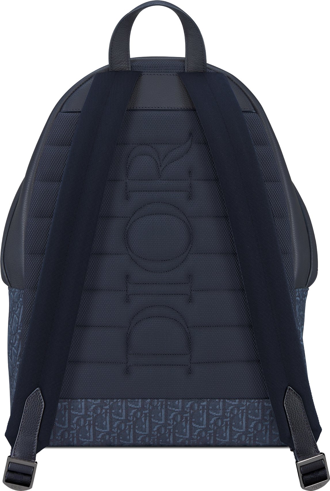 DIOR AND KAWS Rider 2.0 Zipped Backpack Back view