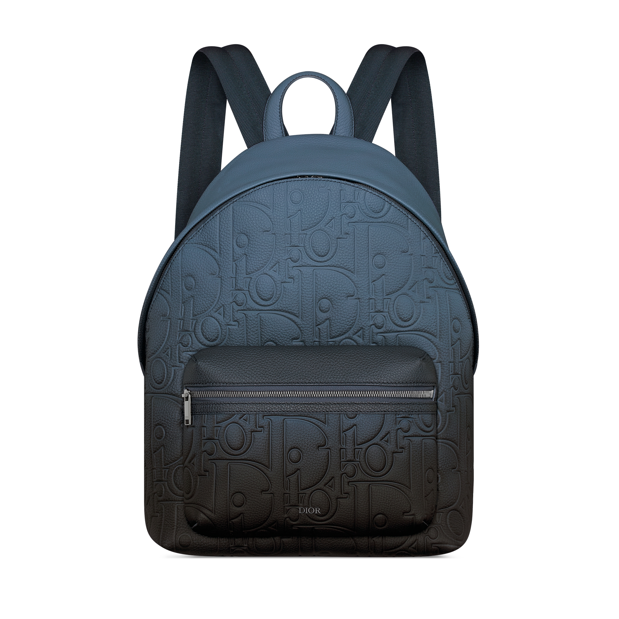 Rider 2.0 ジップ付き バックパック ディオール グラビティ レザー &amp; グレインドカーフスキン E01