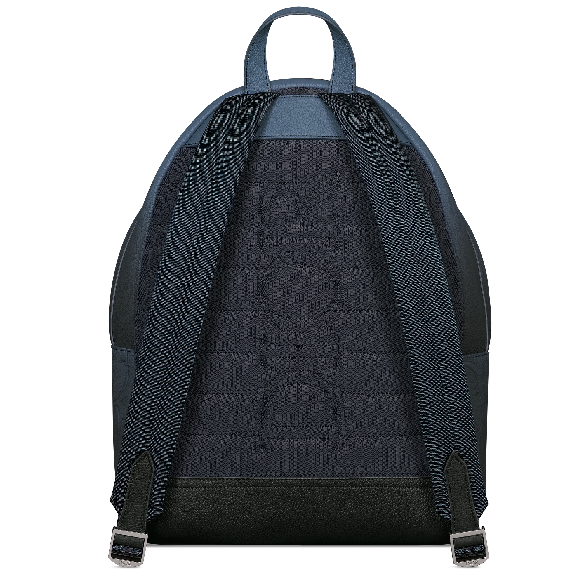 Rider 2.0 Zipped Backpack Blue-Black Gradient Dior Gravity Leather and Blue-Black Gradient Grained Calfskin E08